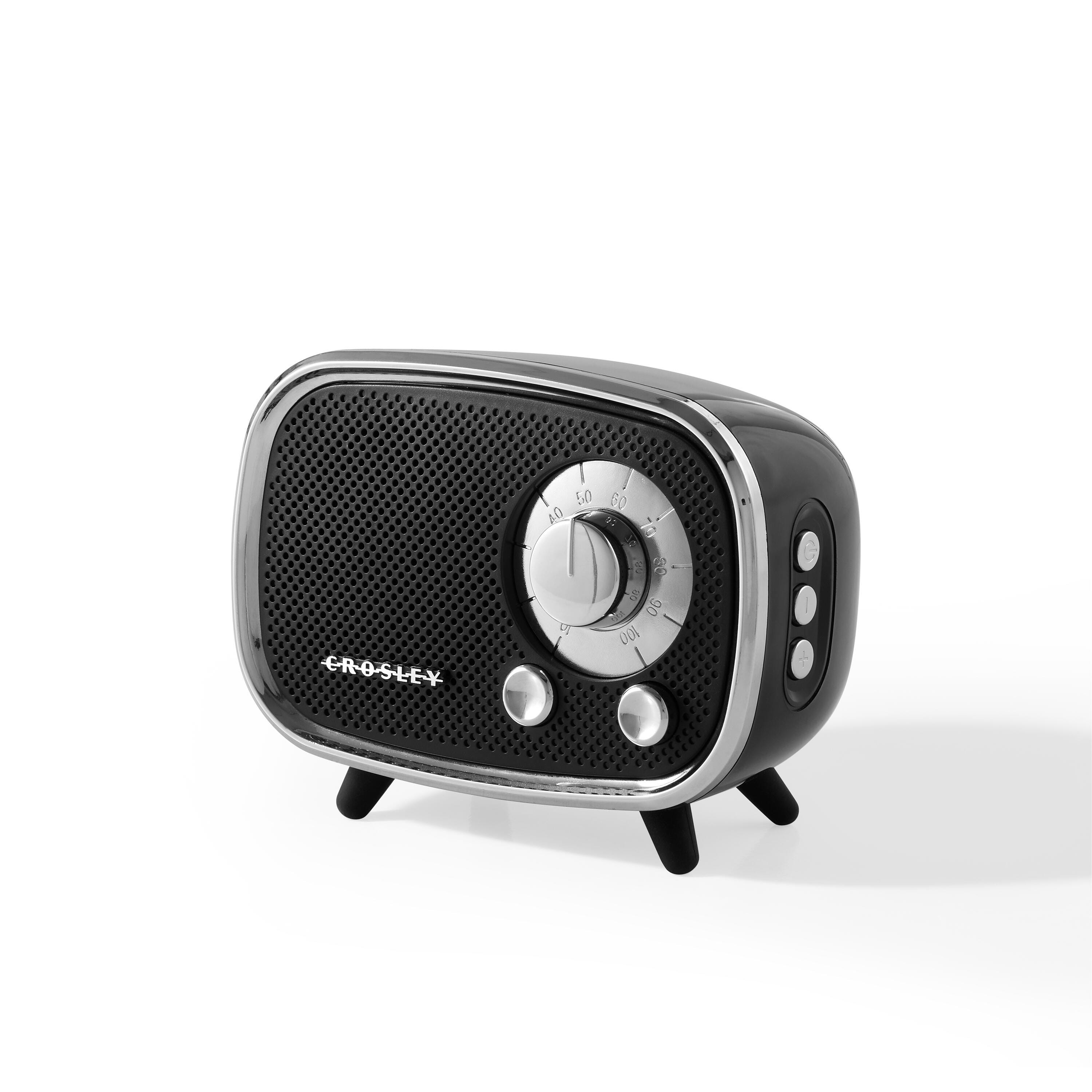 Crosley Rondo Bluetooth Speaker, Black, large