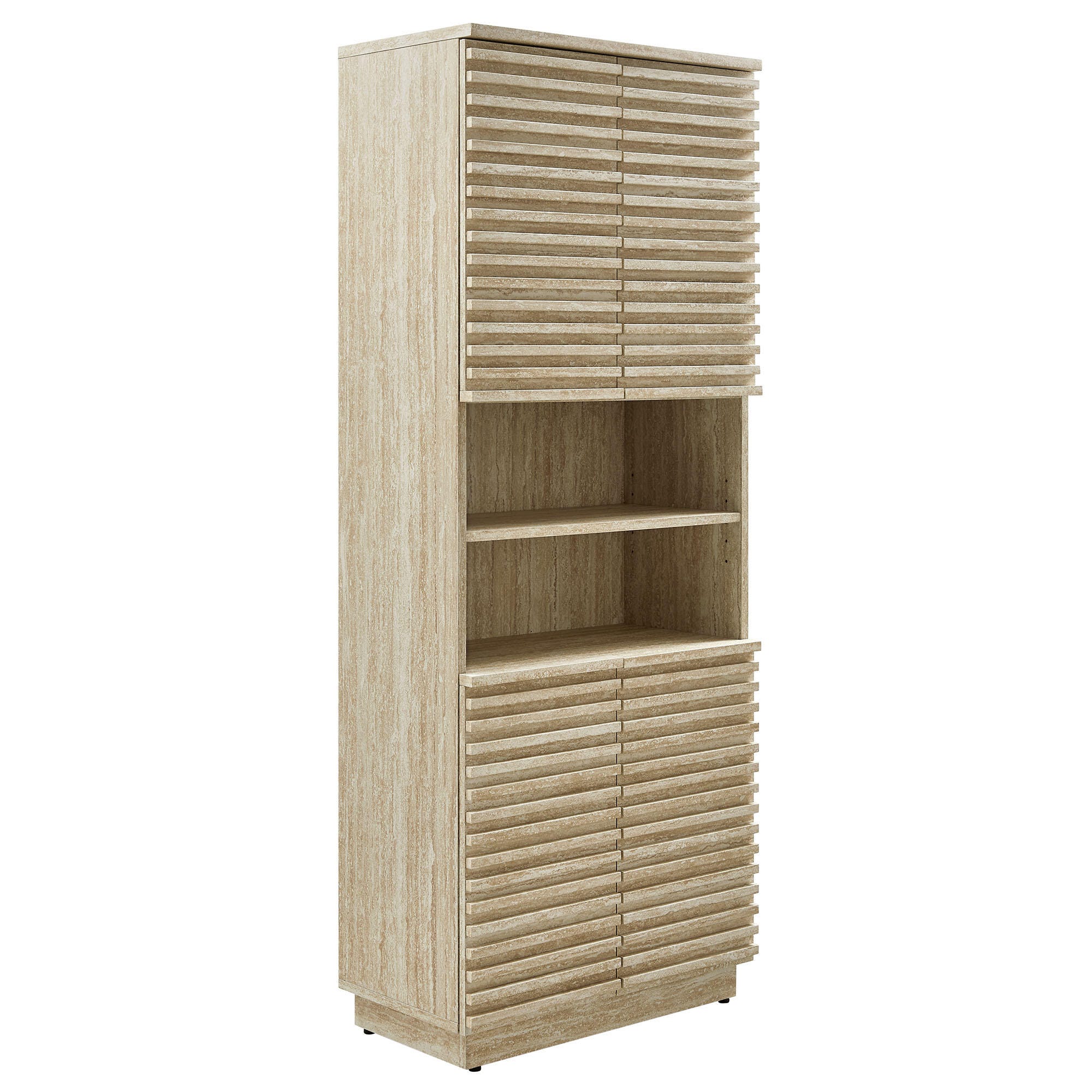 Modway Render Wide Linen Storage Cabinet, , large