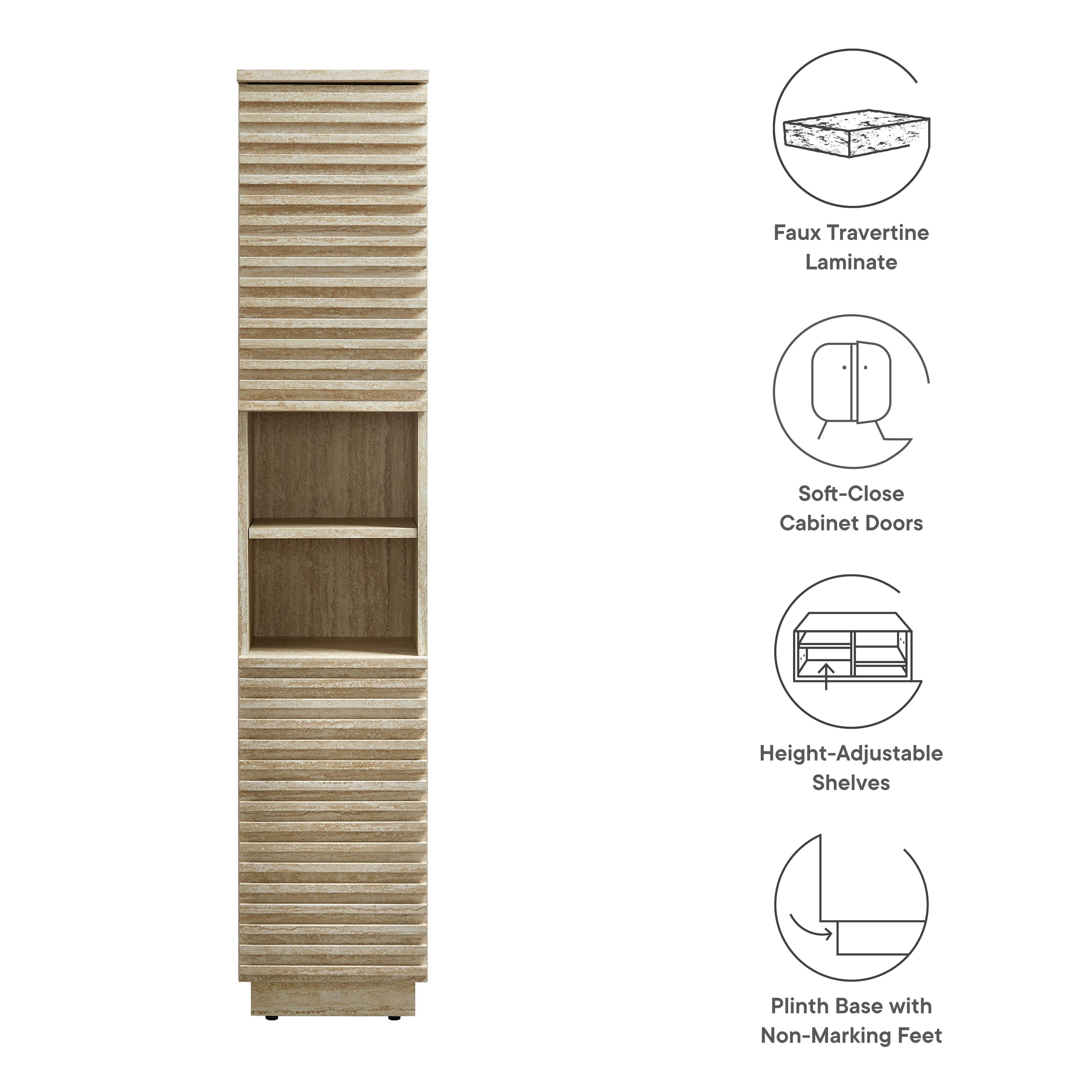 Modway Render Linen Storage Cabinet, , large
