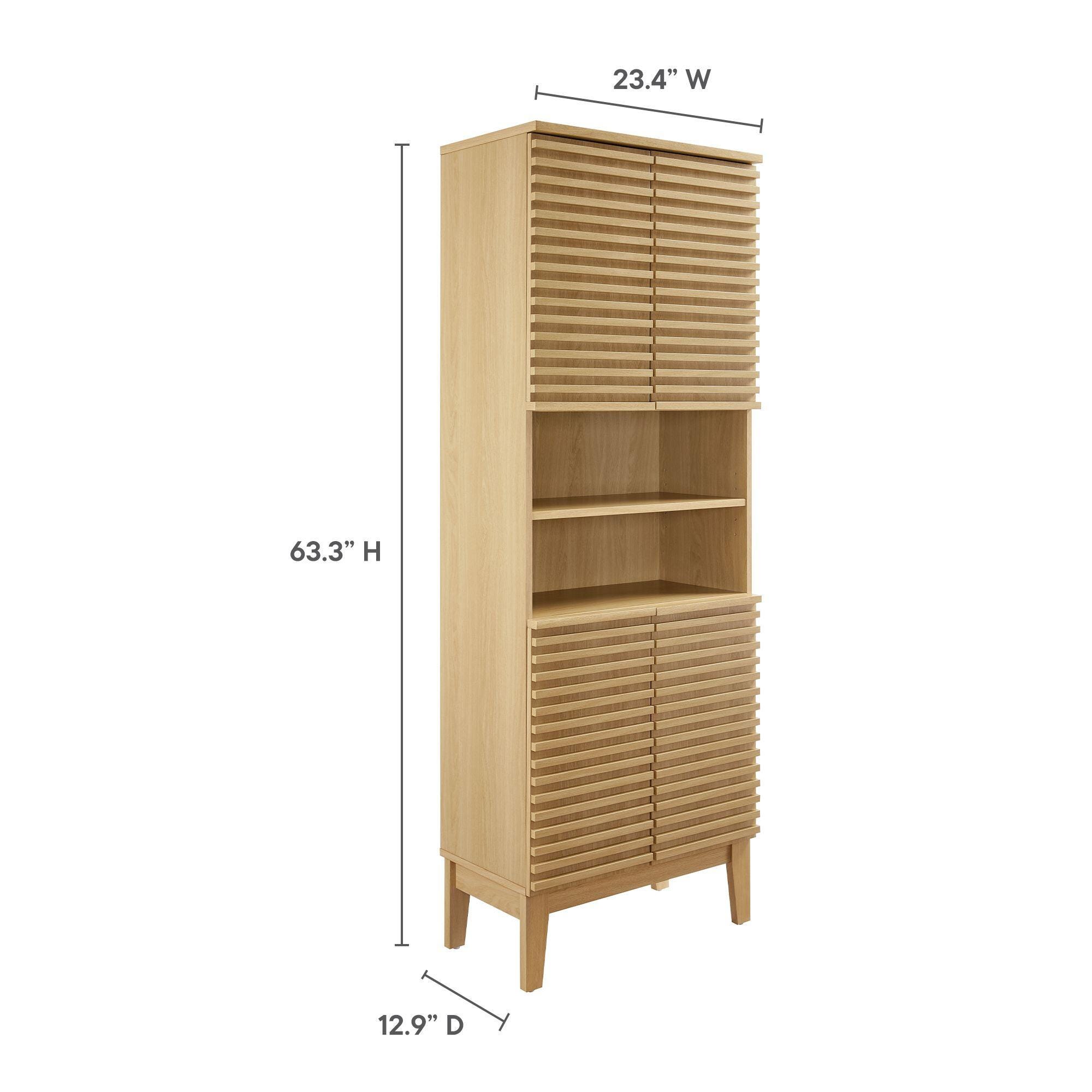Modway Render Tall Storage Cabinet, , large