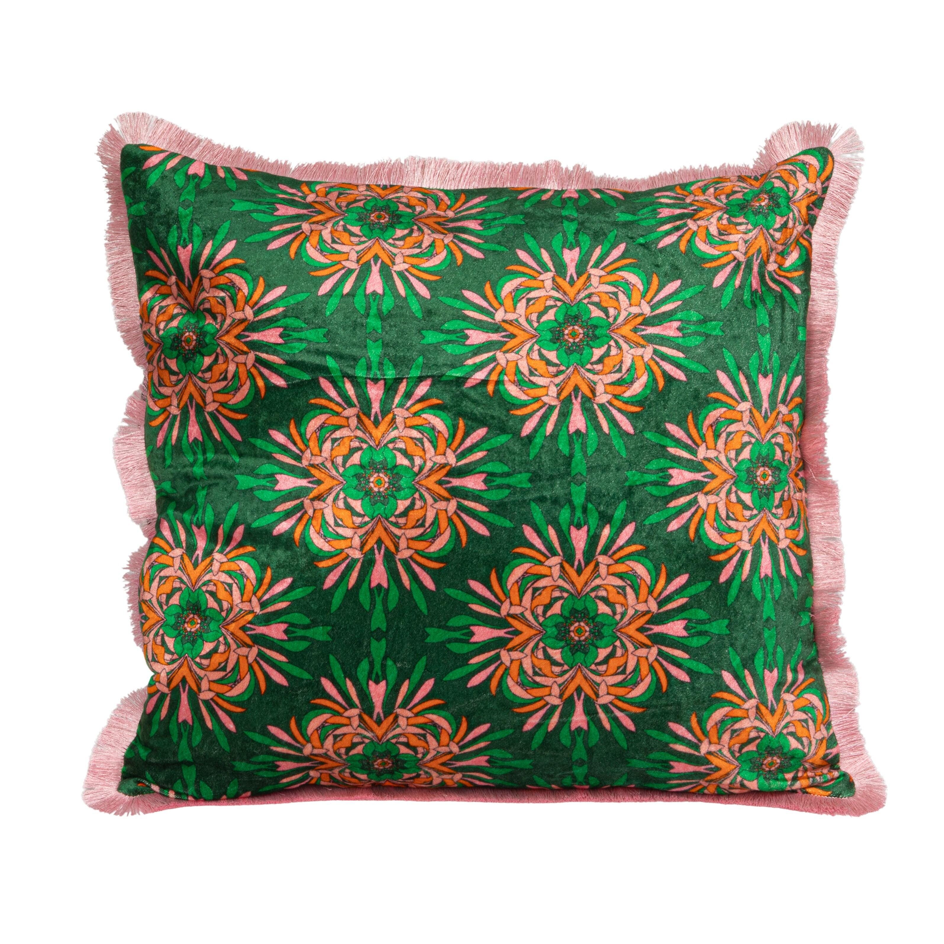 Storied Home Floral Decorative Throw Pillow, , large