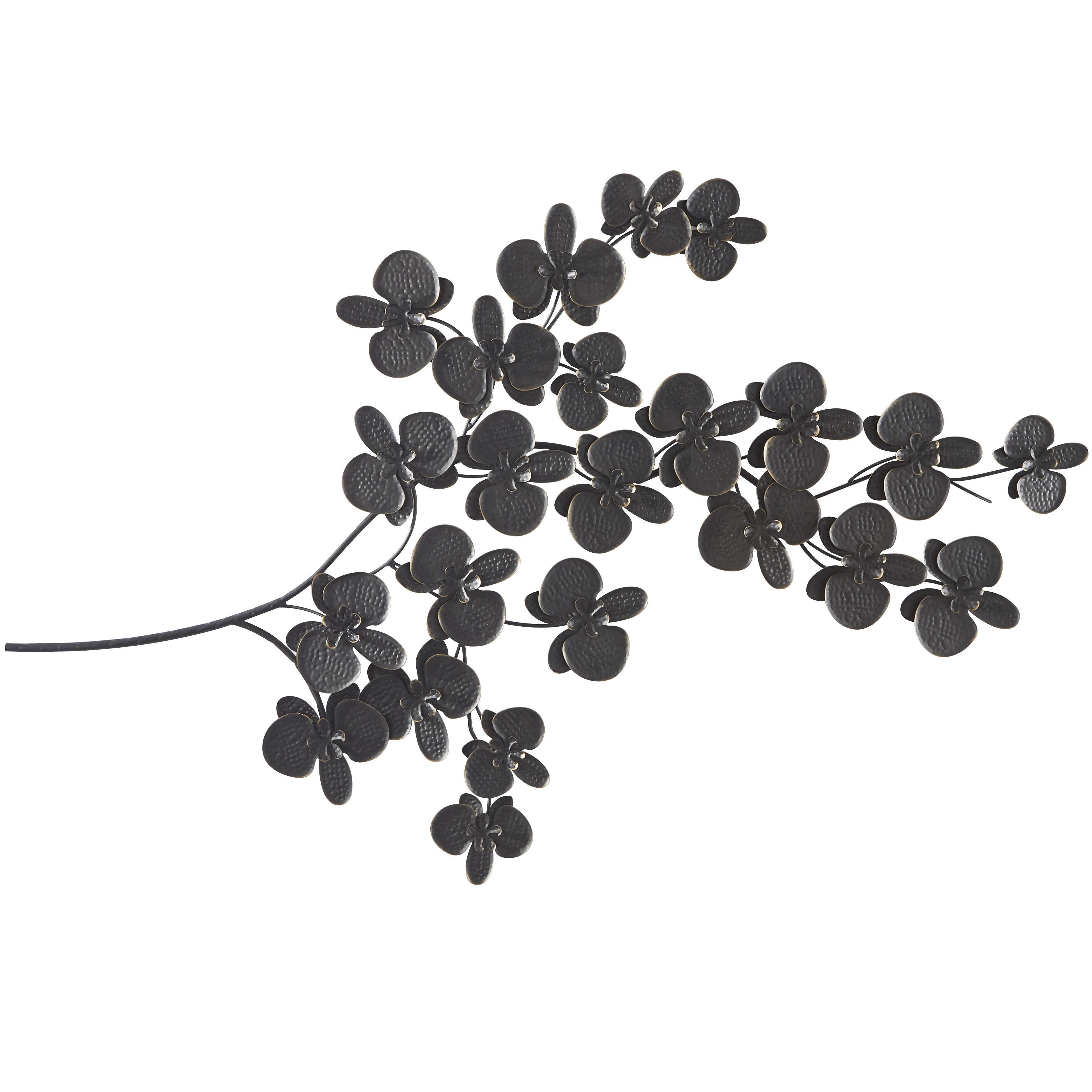CosmoLiving by Cosmopolitan Floral Orchid Wall Decor, , large