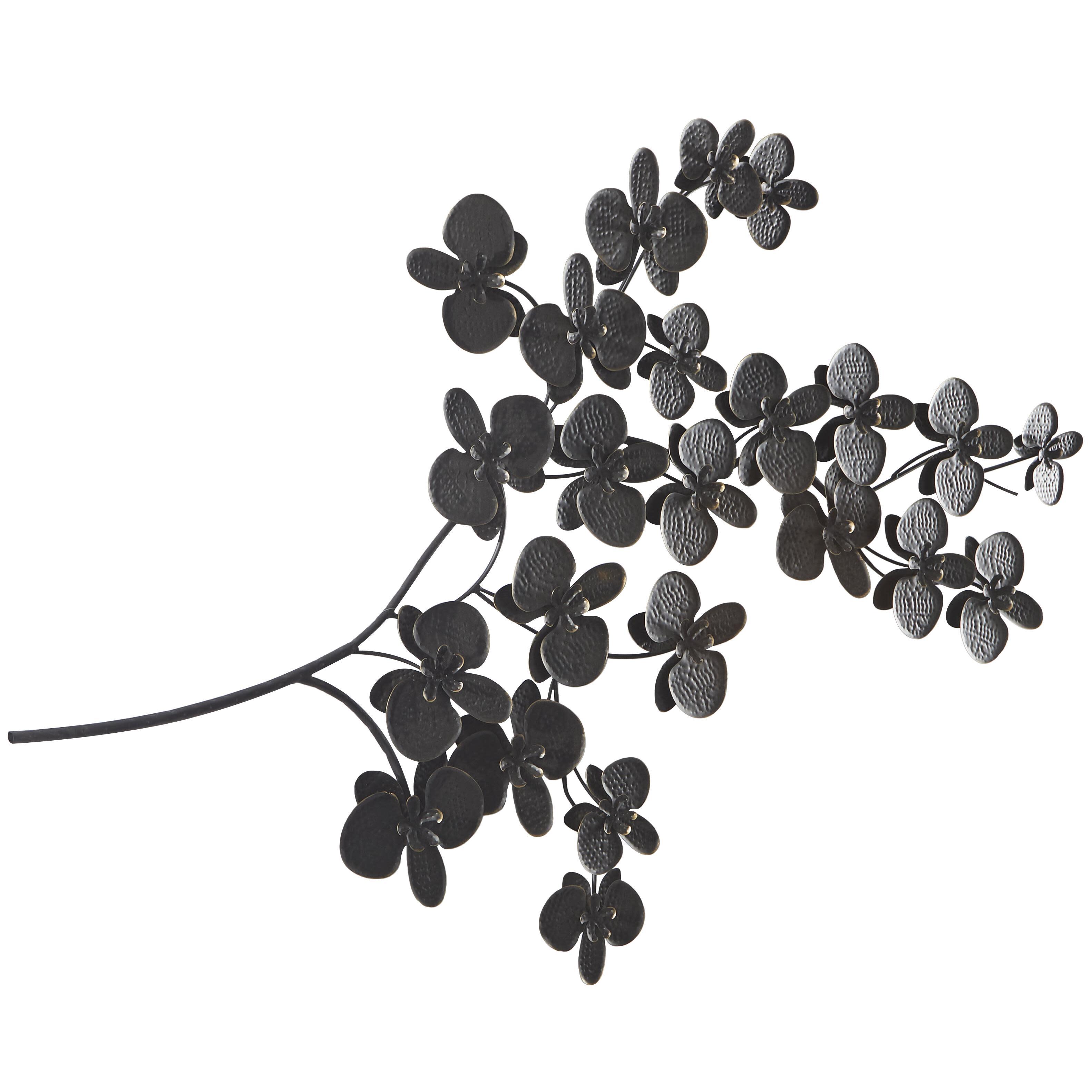 CosmoLiving by Cosmopolitan Floral Orchid Wall Decor, , large