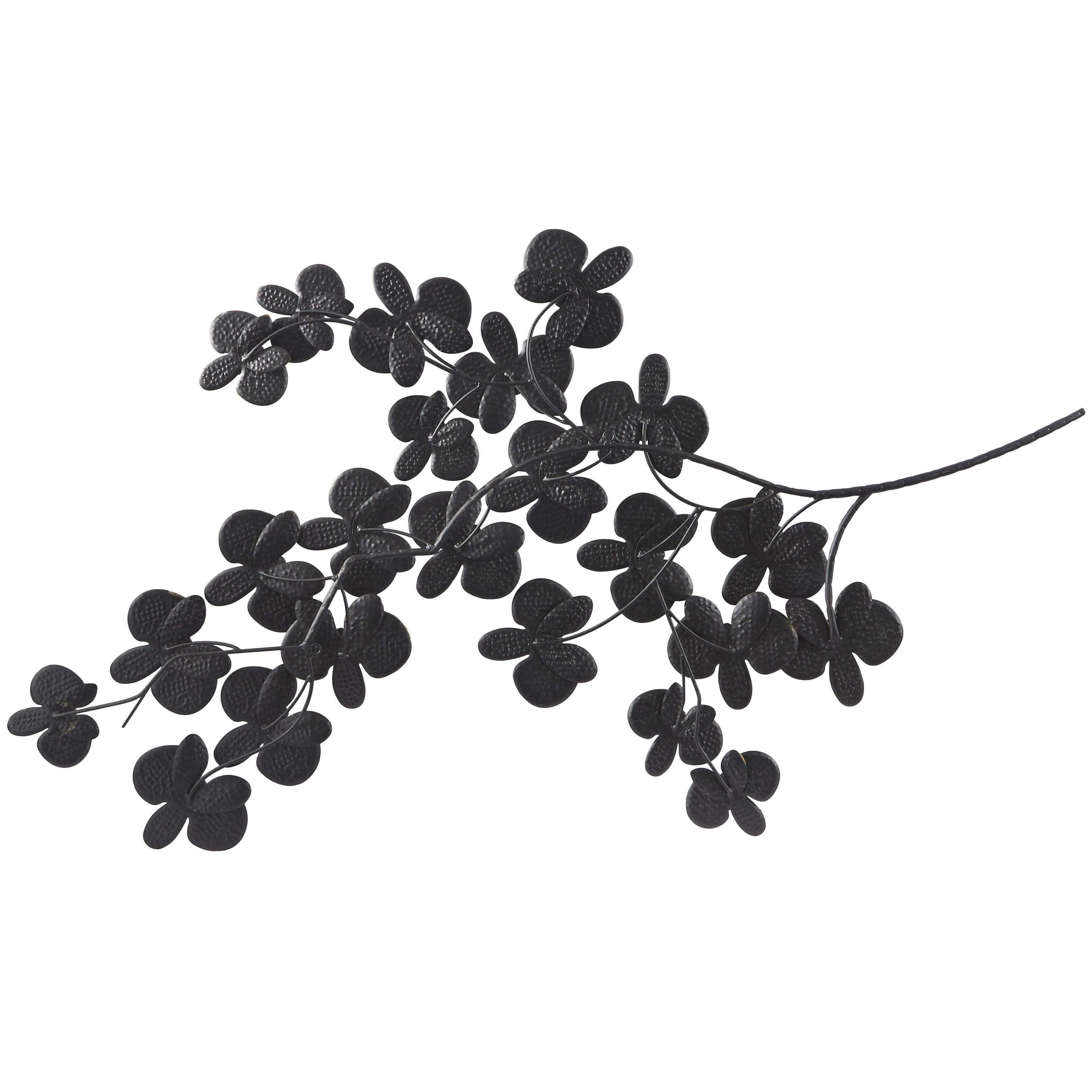 CosmoLiving by Cosmopolitan Floral Orchid Wall Decor, , large