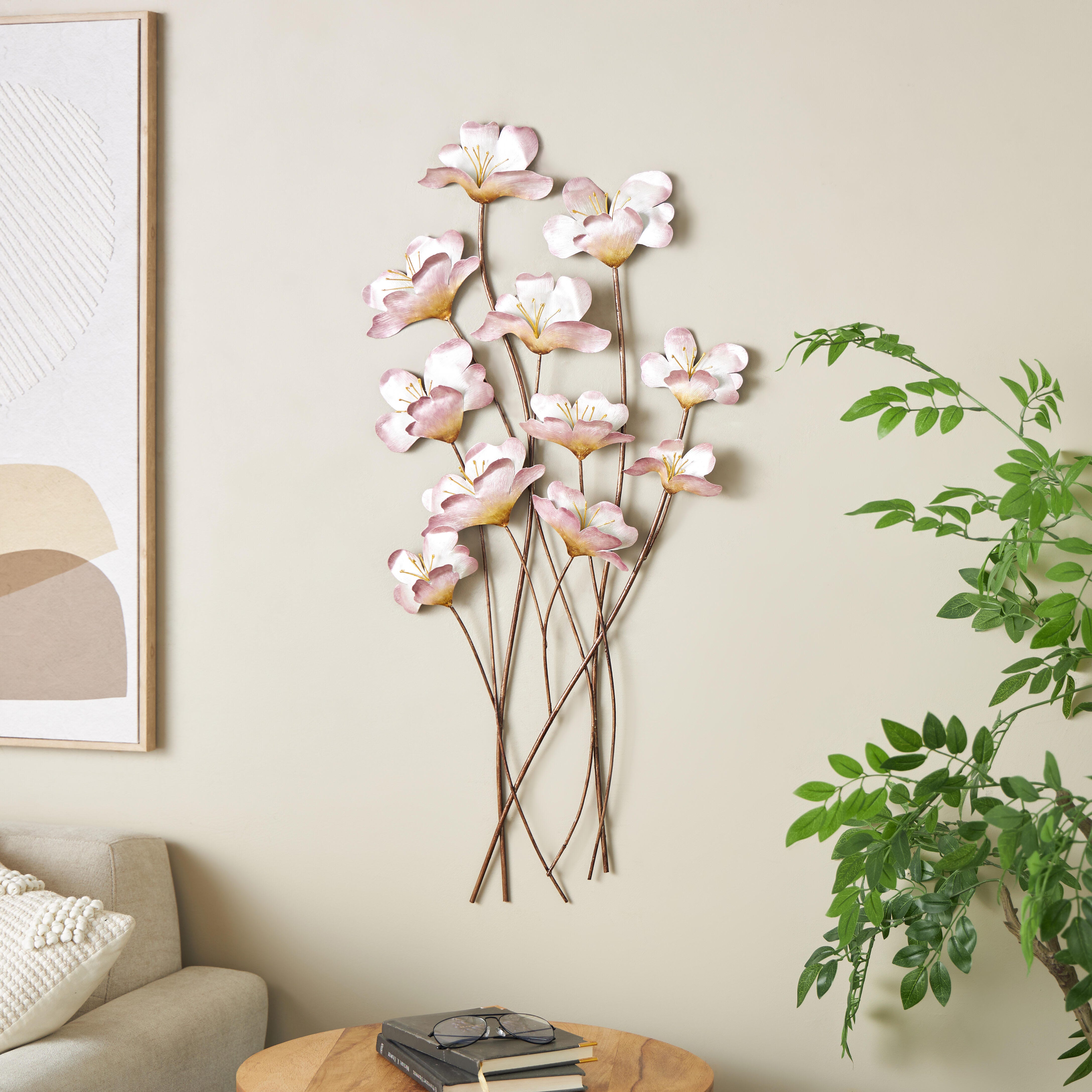 Bayberry Lane Floral Wall Decor with Stems | Ashley