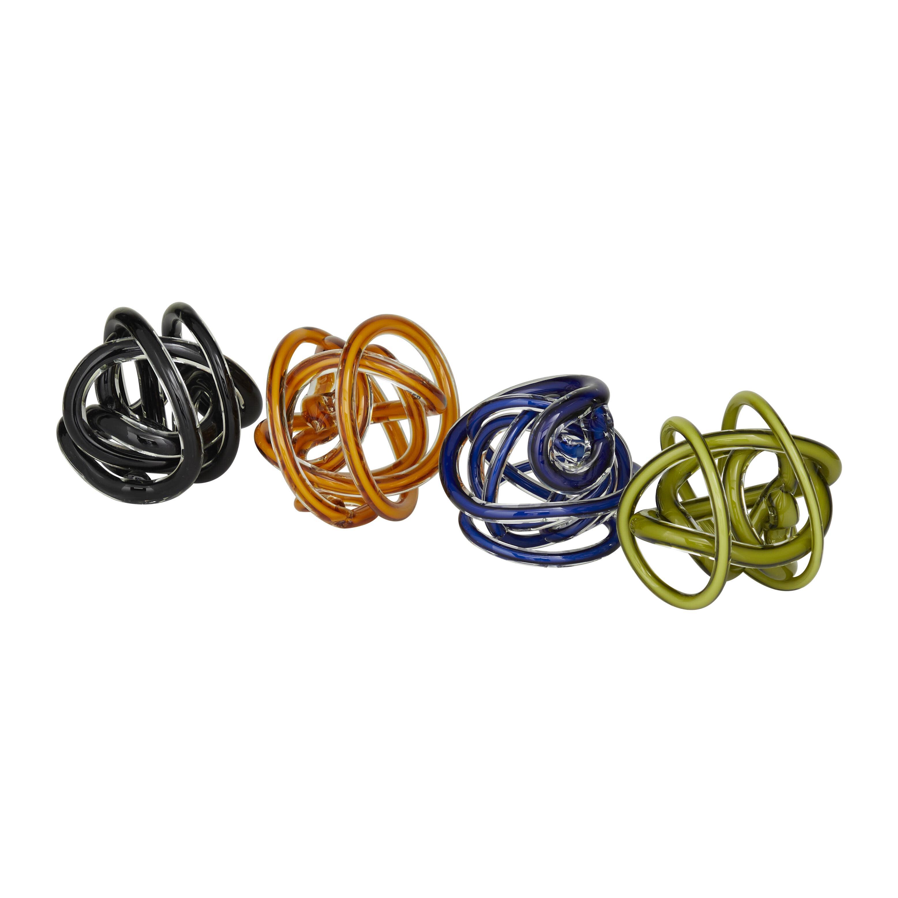 Bayberry Lane Abstract Sculpture (Set of 4), , large