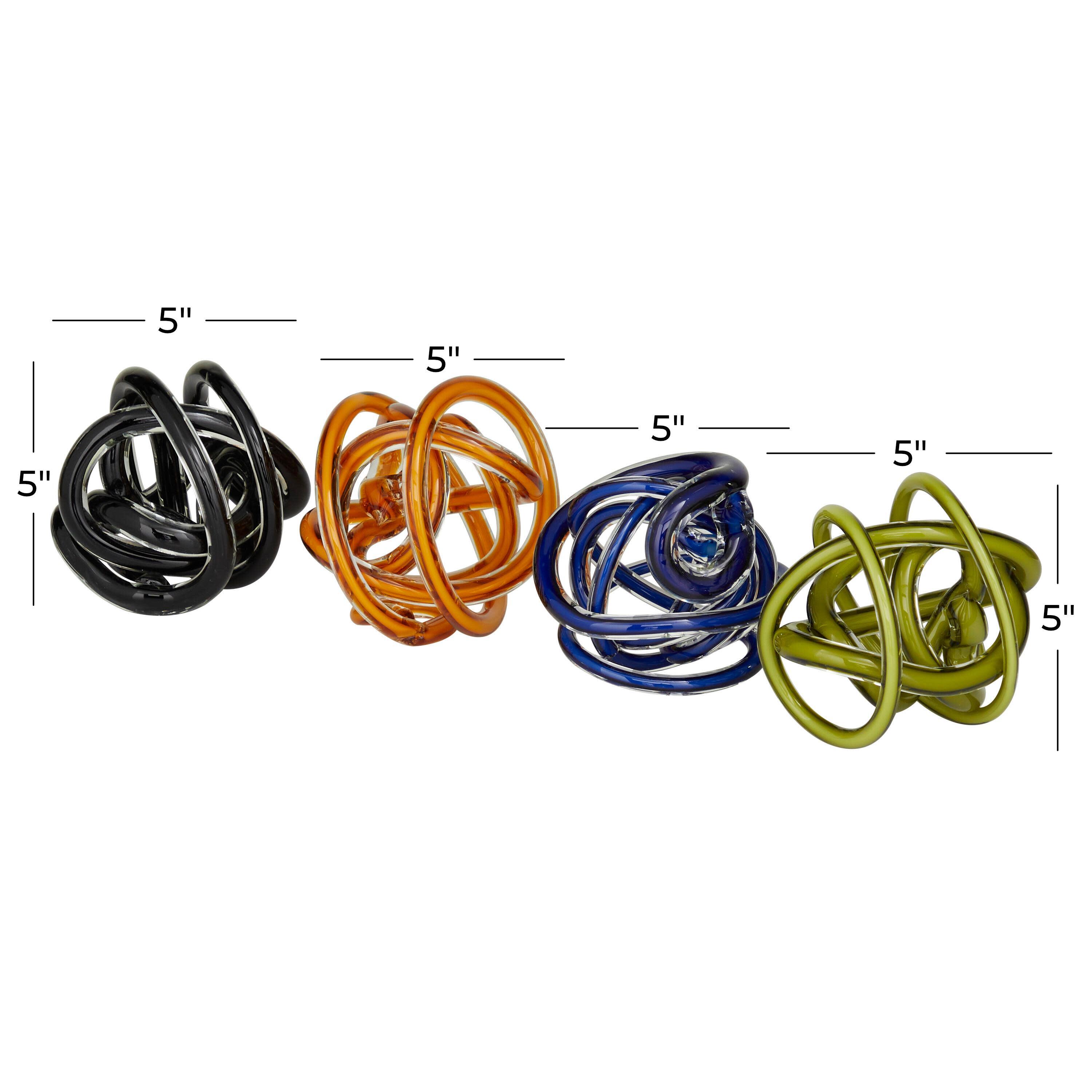 Bayberry Lane Abstract Sculpture (Set of 4), , large