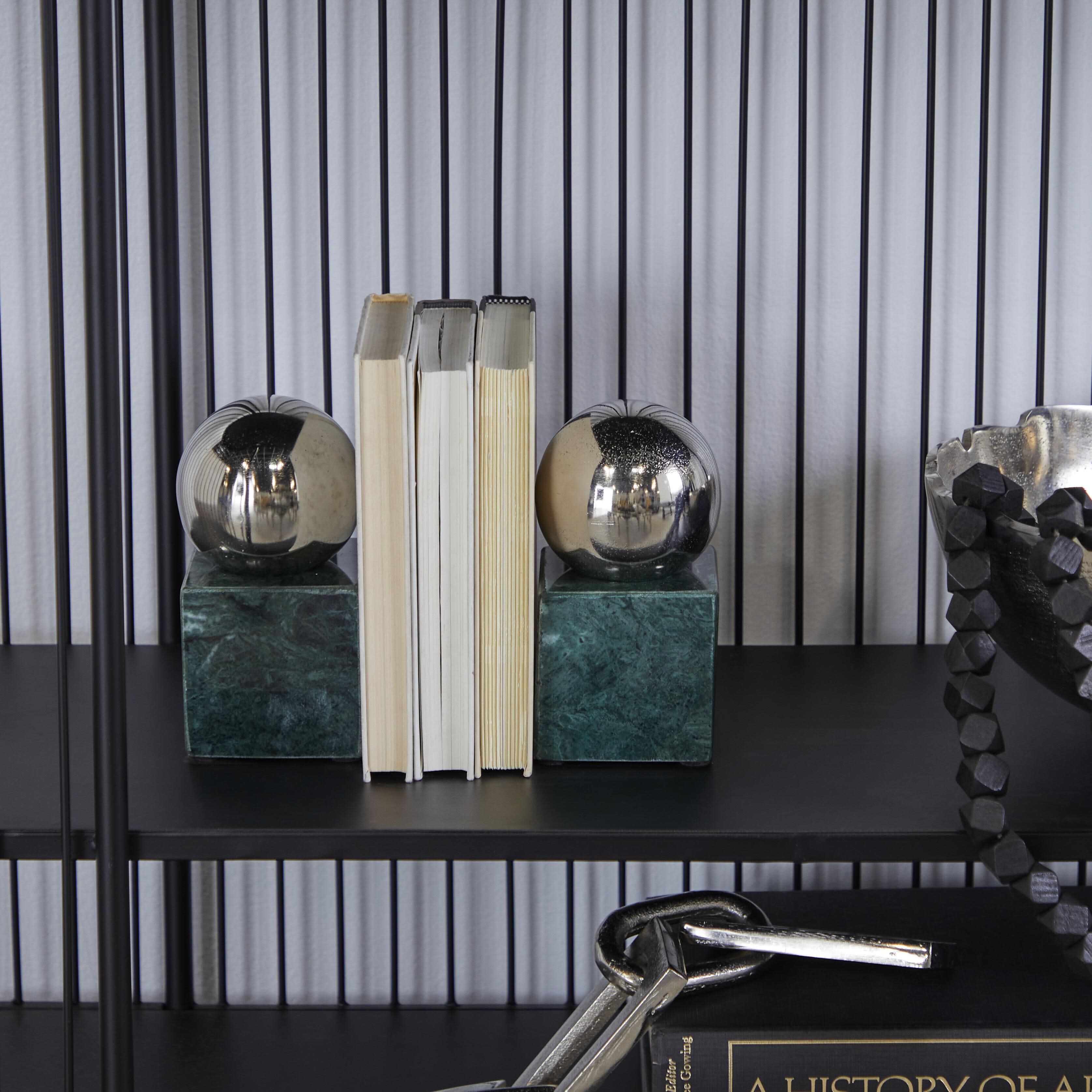 CosmoLiving by Cosmopolitan Bookend (Set of 2), , rollover