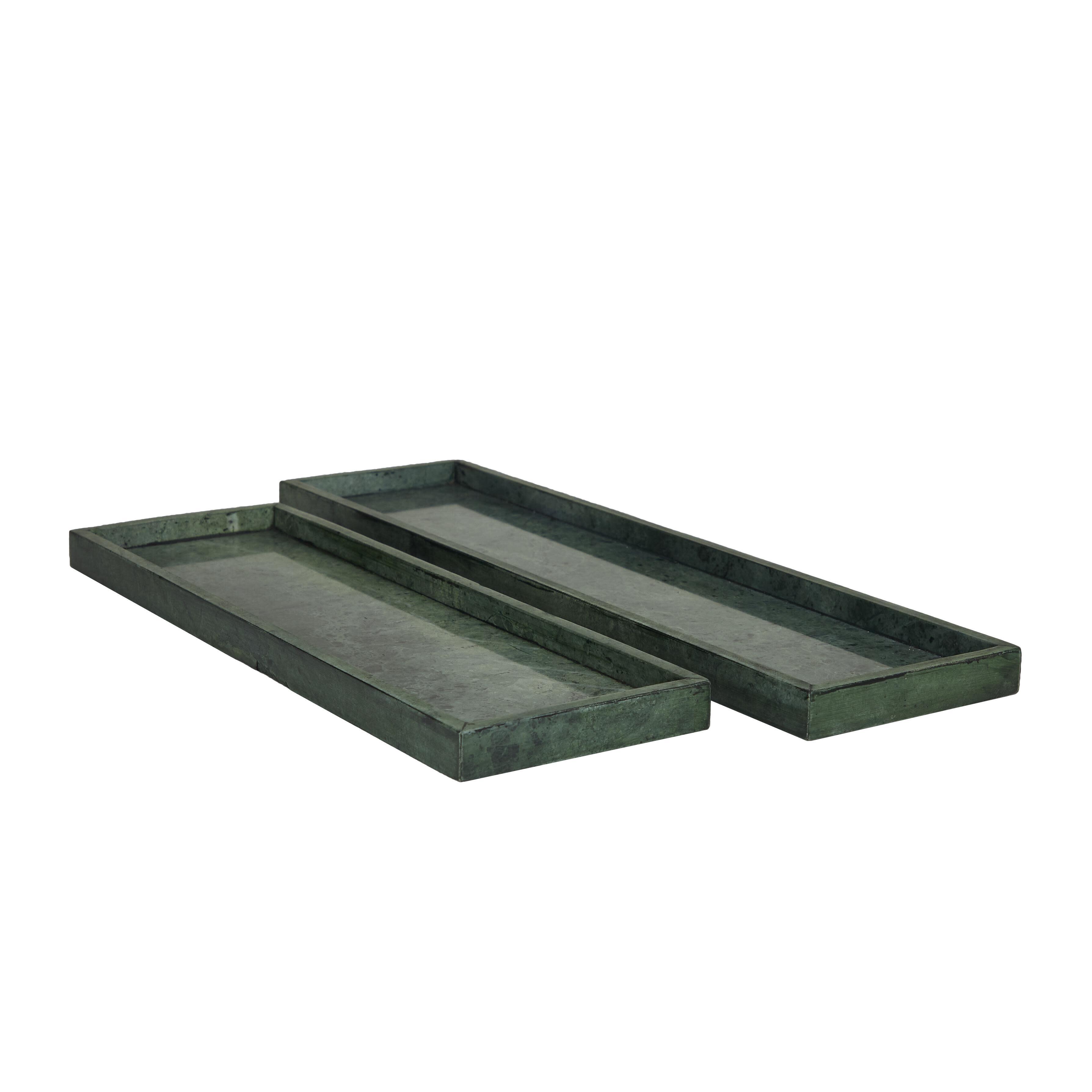 CosmoLiving by Cosmopolitan Decor Tray (Set of 2), , large
