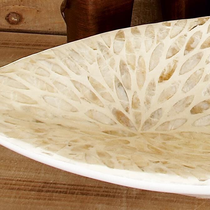 Bayberry Lane Mother of Pearl Decor Tray, , large