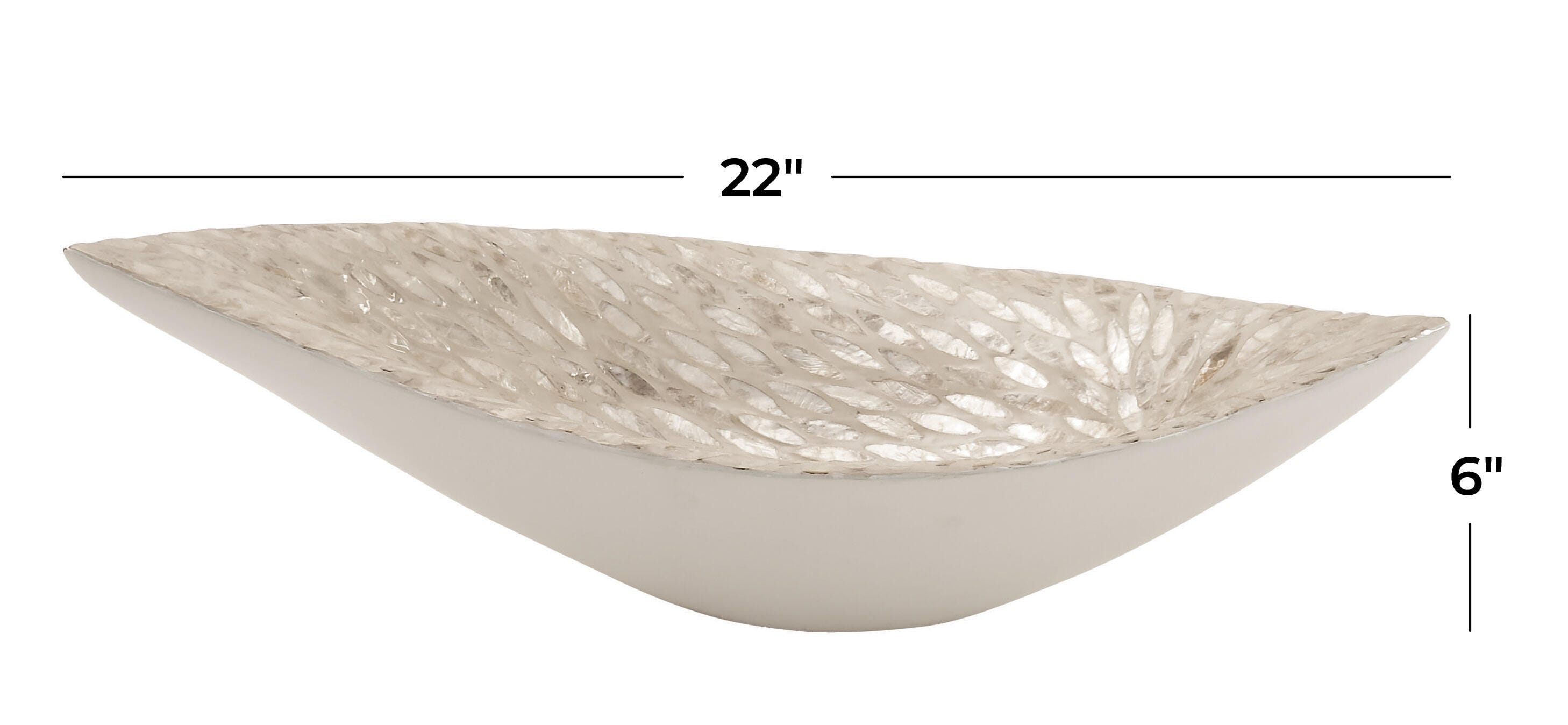 Bayberry Lane Mother of Pearl Decor Tray, , large