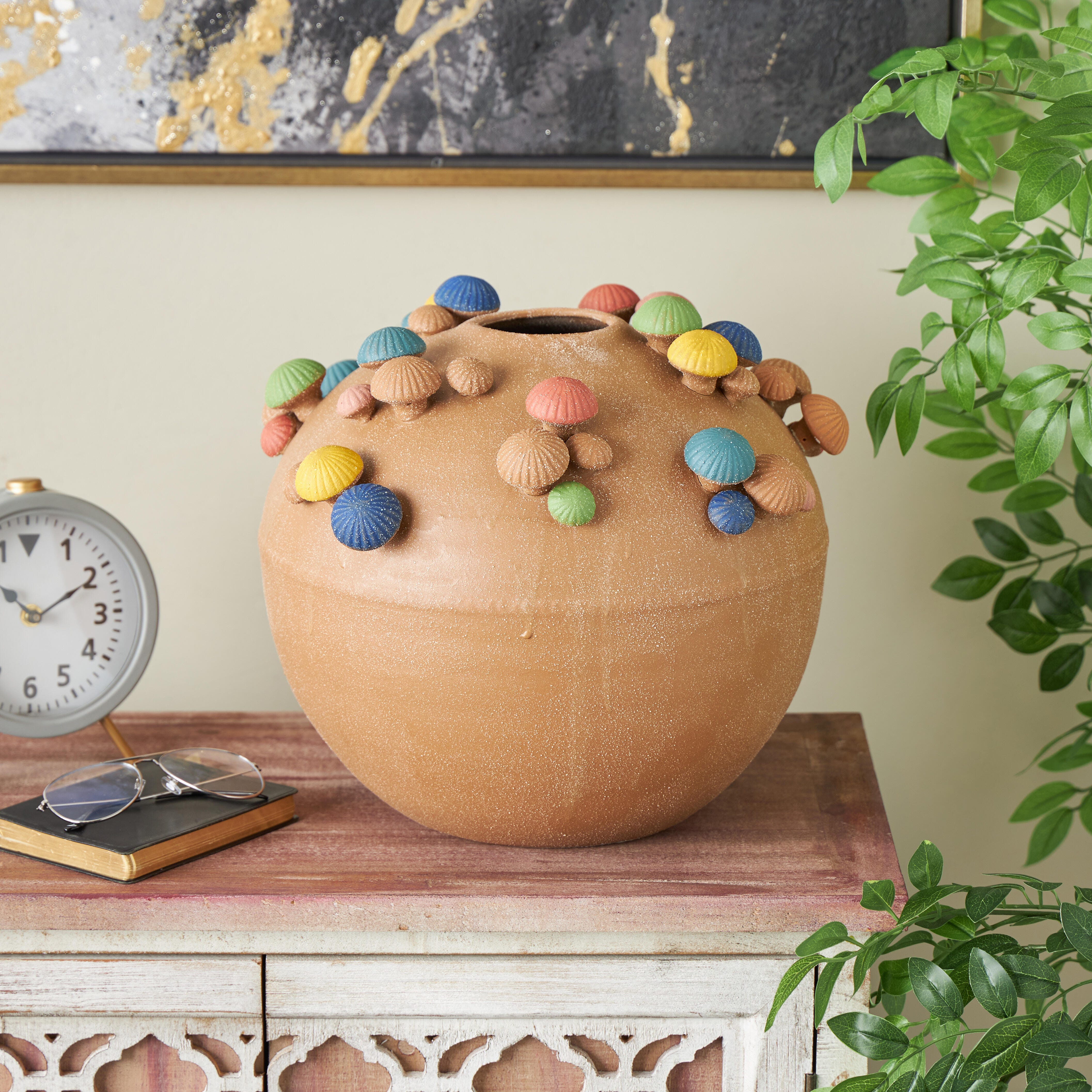 Bayberry Lane Mushroom Vase, , large
