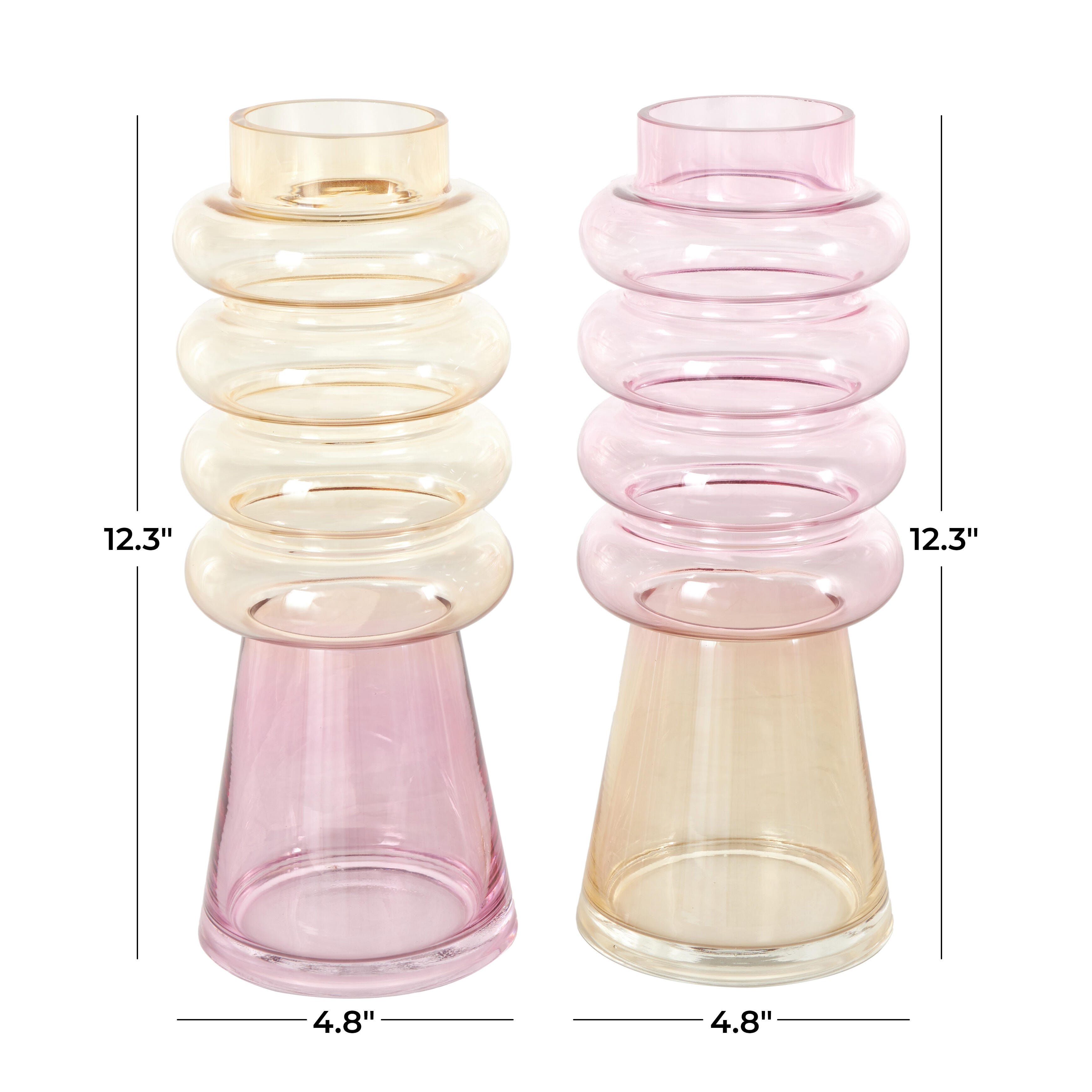 Bayberry Lane Tinted Vase (Set of 2), , large