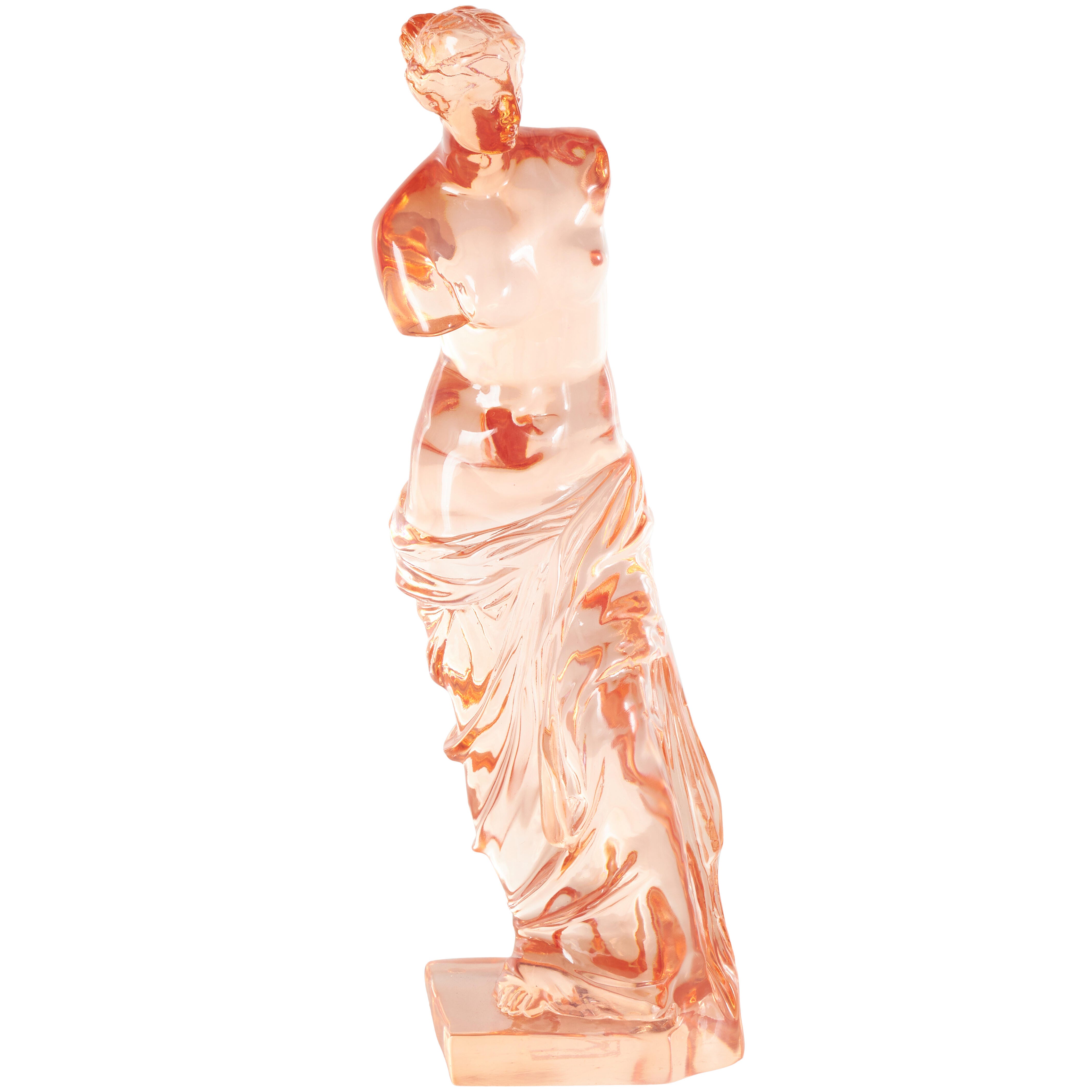 Bayberry Lane Woman Sculpture, Orange, large