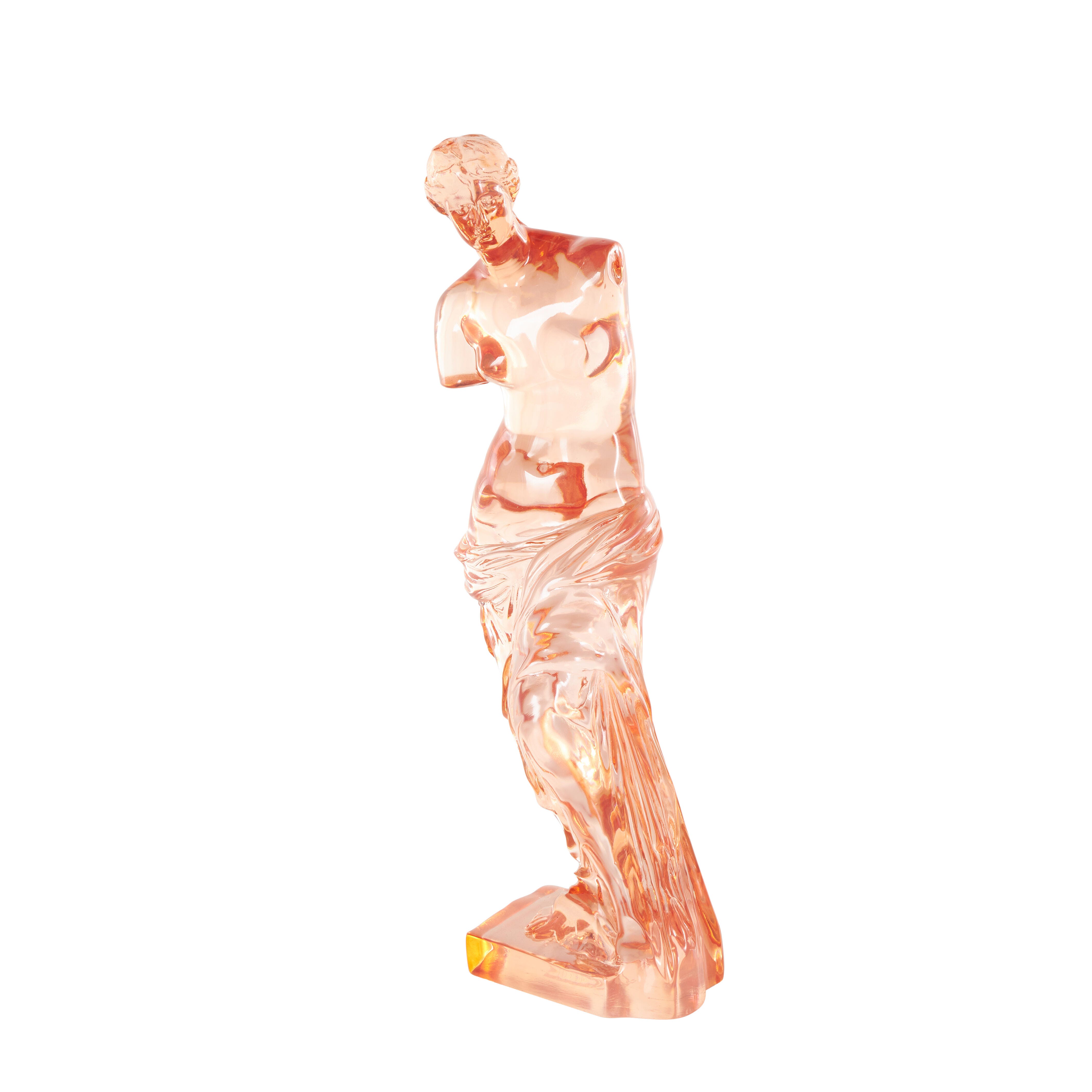 Bayberry Lane Woman Sculpture, Orange, large