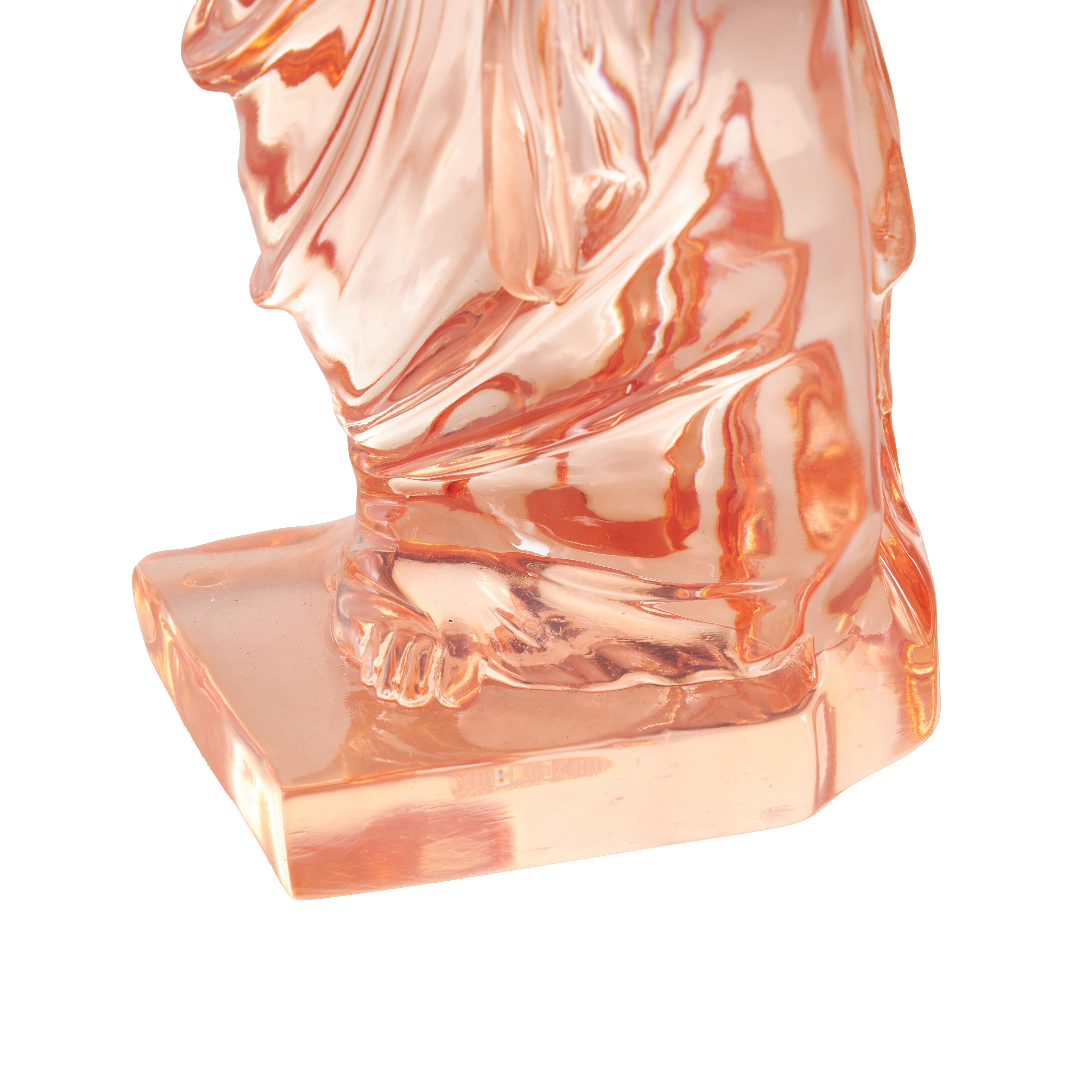 Bayberry Lane Woman Sculpture, Orange, large