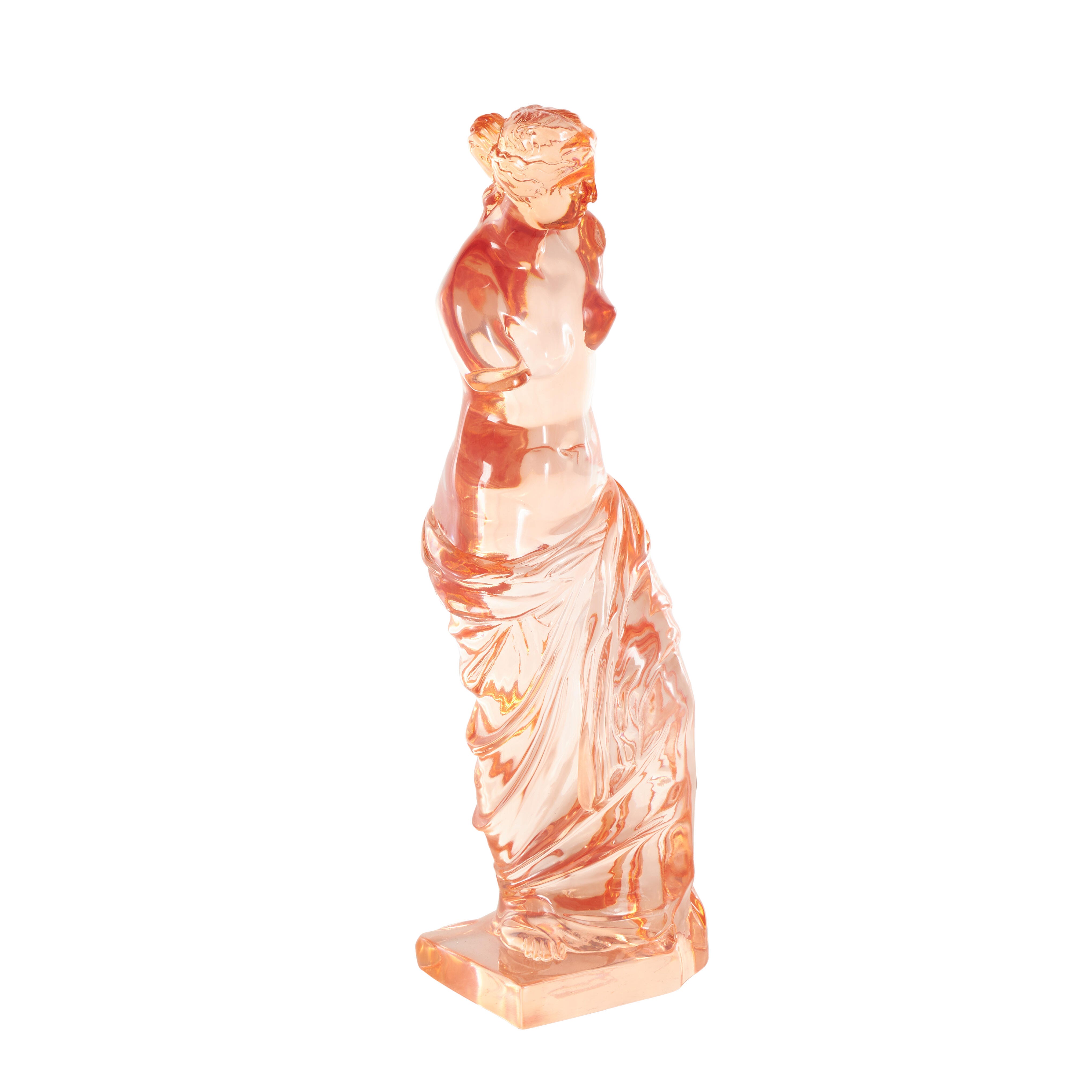 Bayberry Lane Woman Sculpture, Orange, large