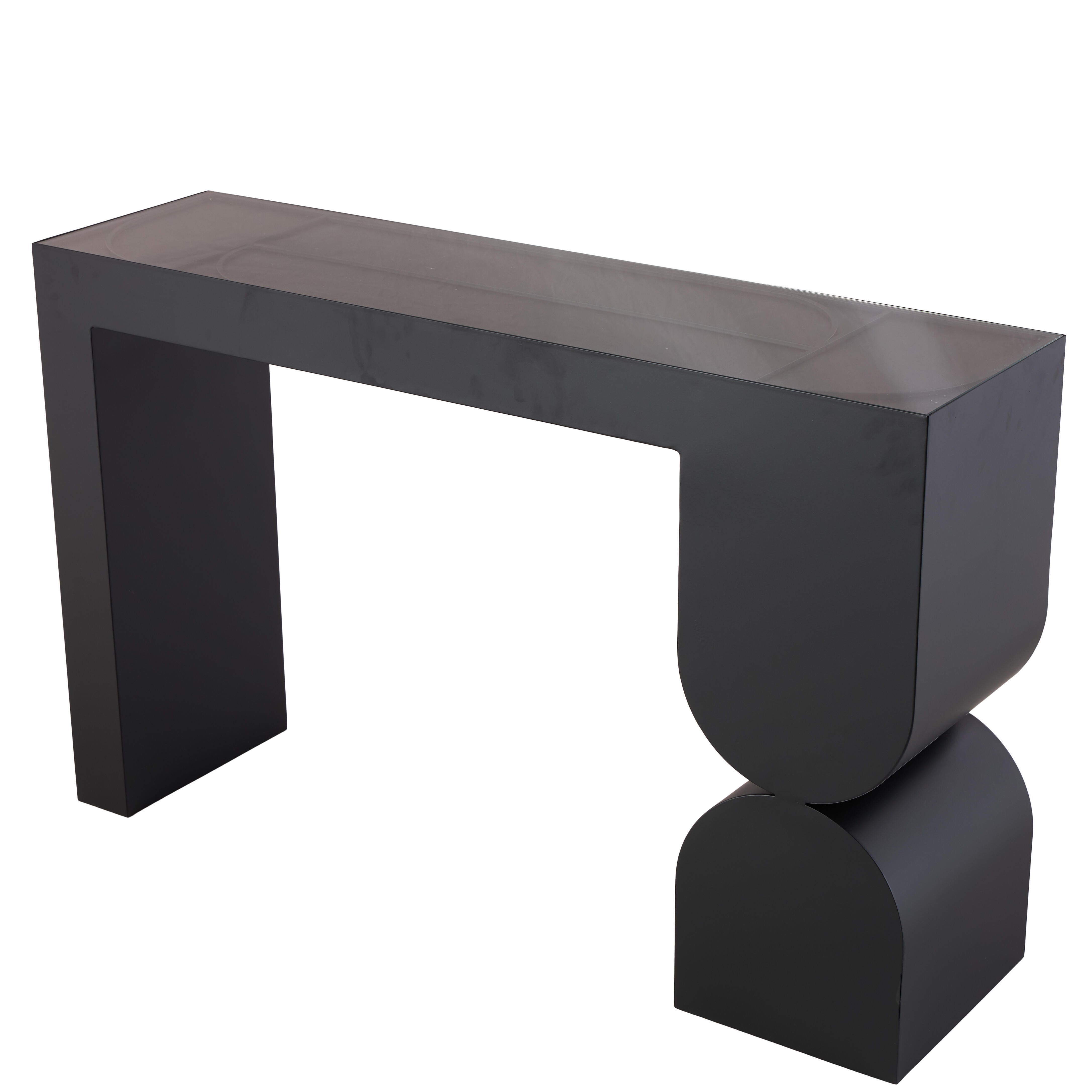 Bayberry Lane Geometric Console Table, , large