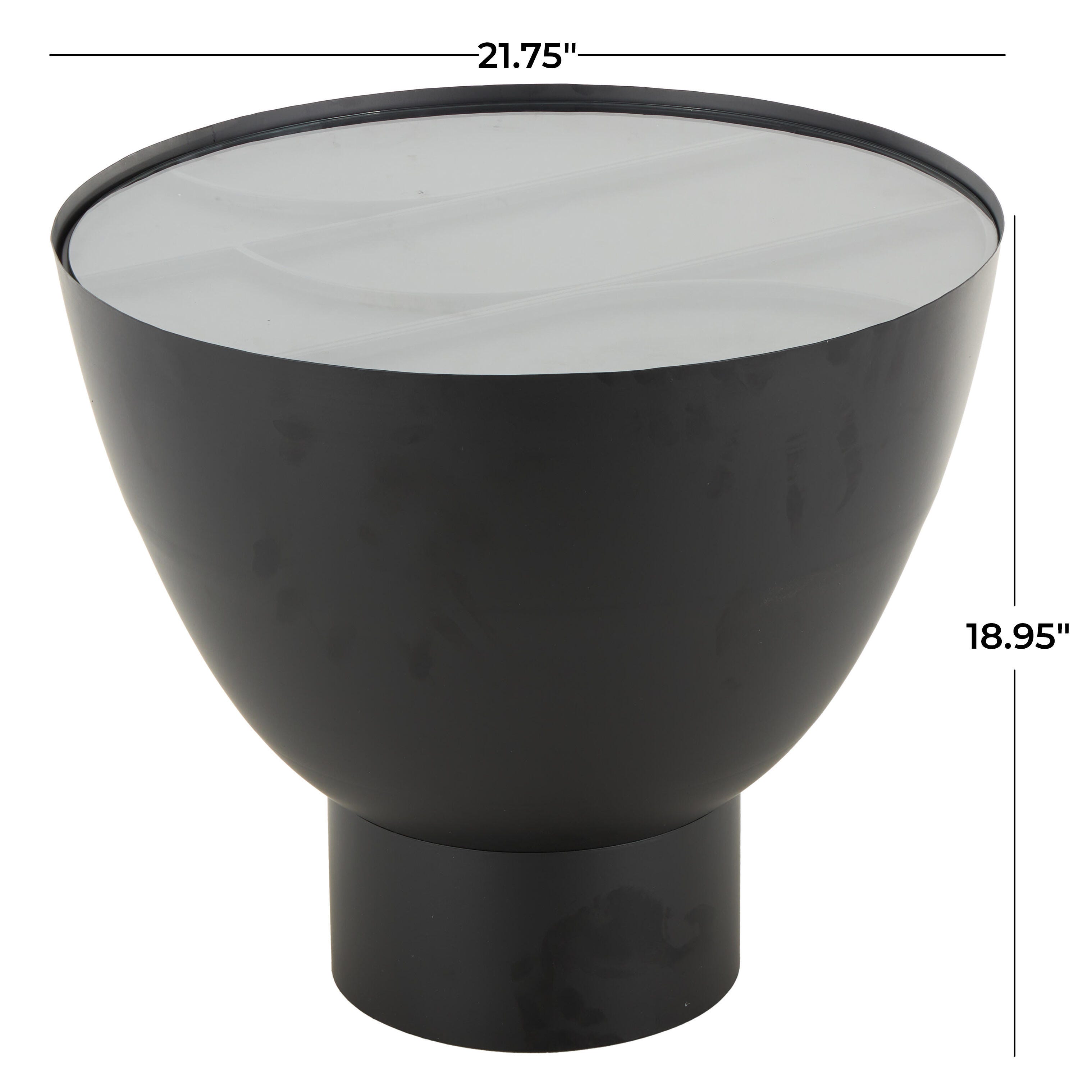 Bayberry Lane Geometric Accent Side Table, , large