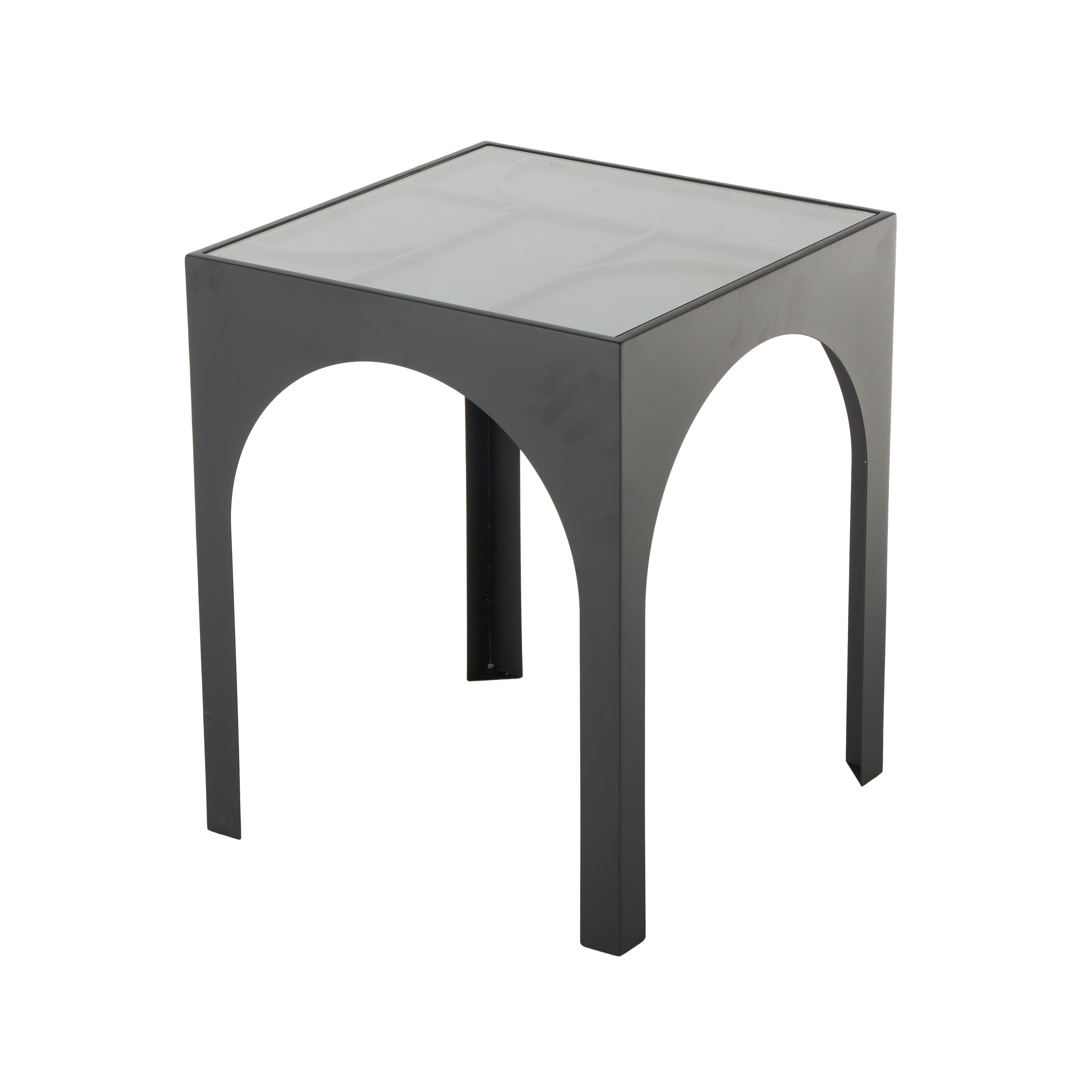 Bayberry Lane Geometric Accent End Table, , large
