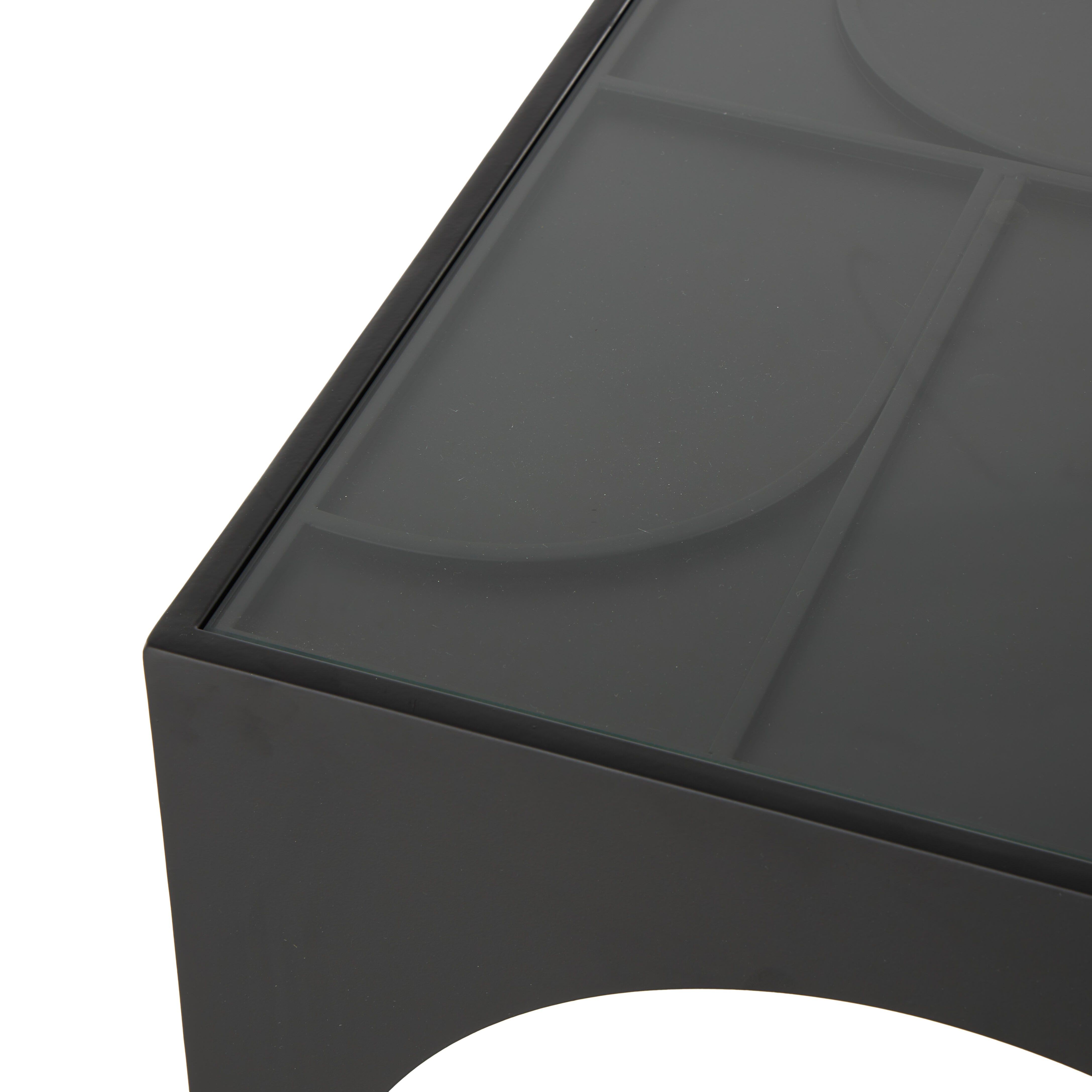 Bayberry Lane Geometric Accent End Table, , large