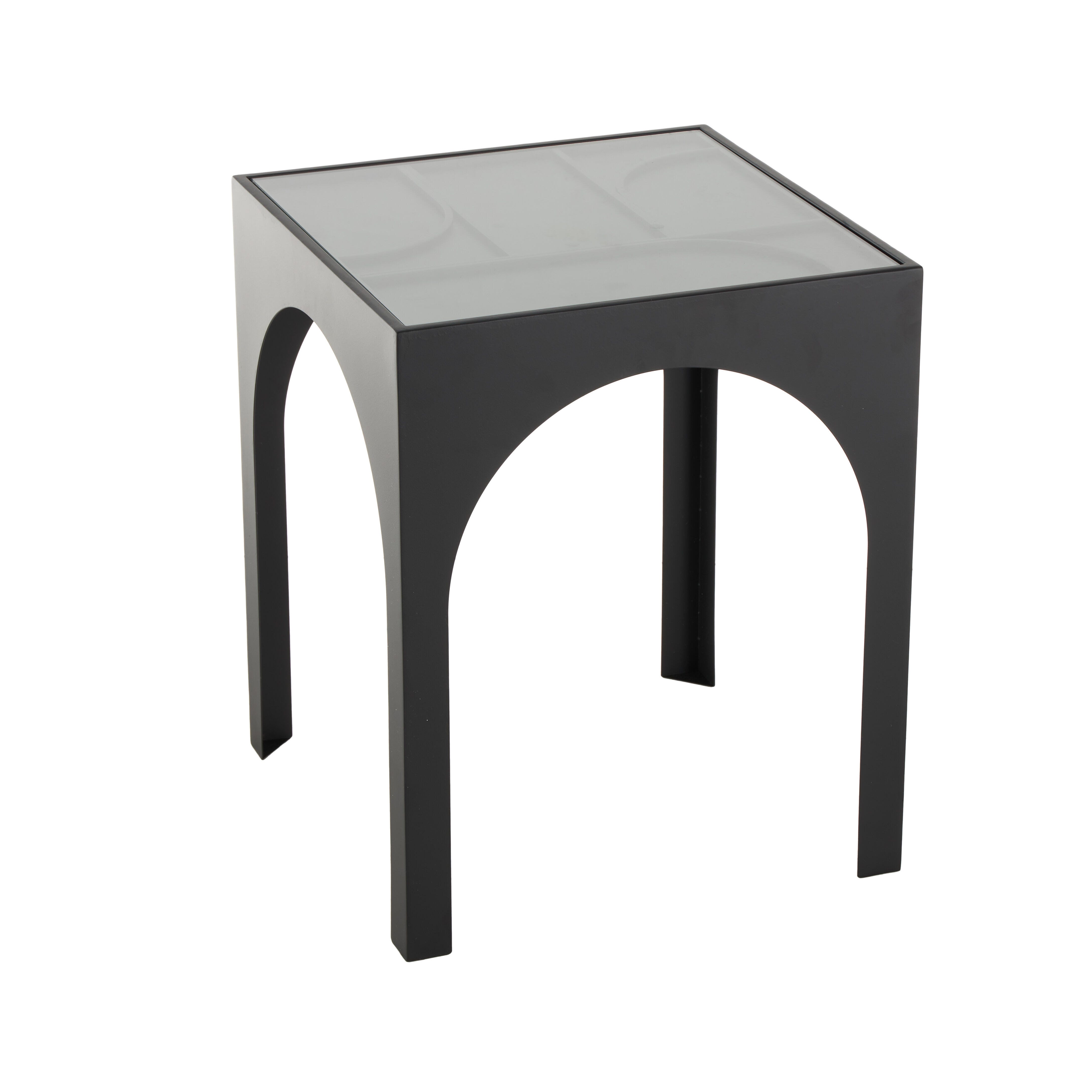 Bayberry Lane Geometric Accent End Table, , large