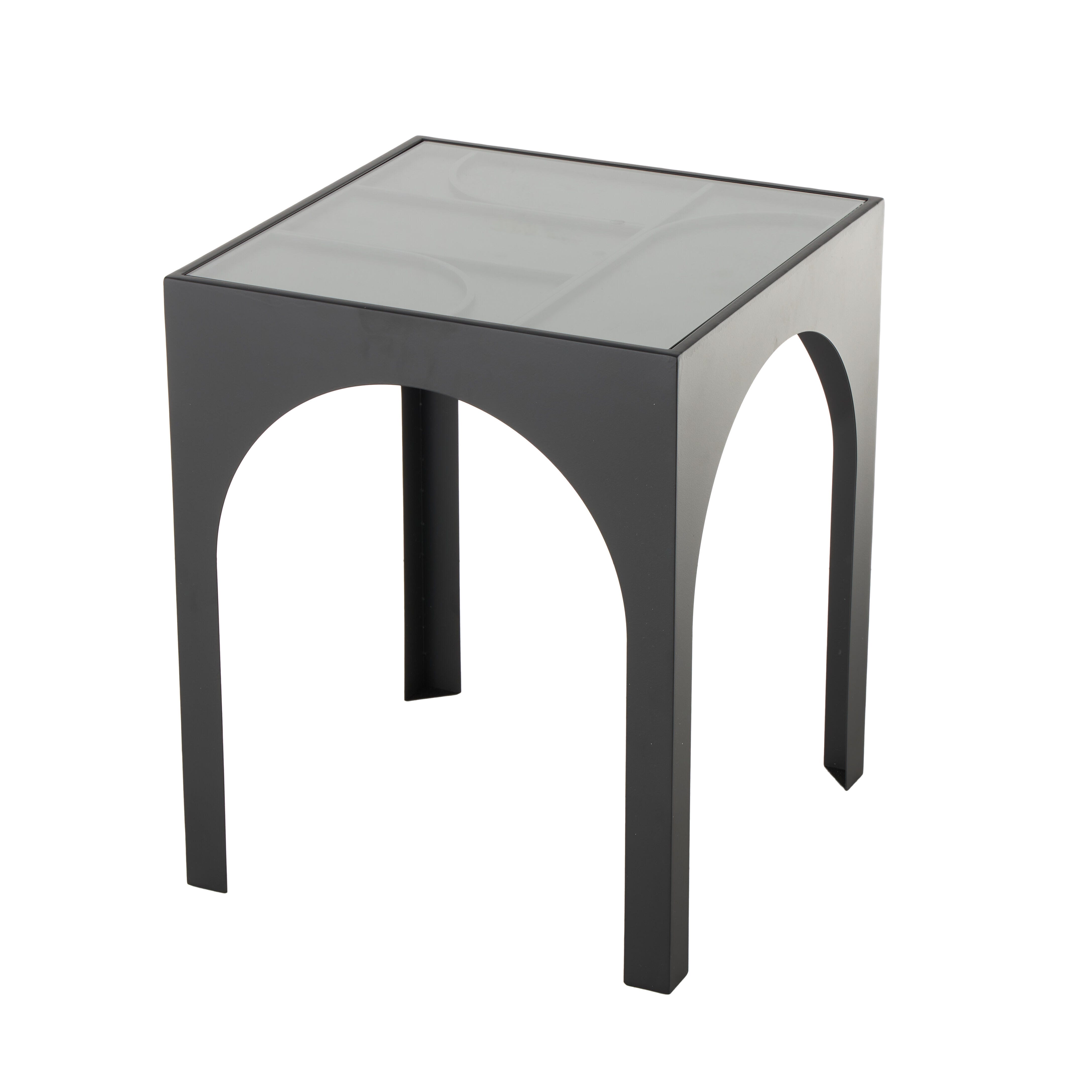 Bayberry Lane Geometric Accent End Table, , large
