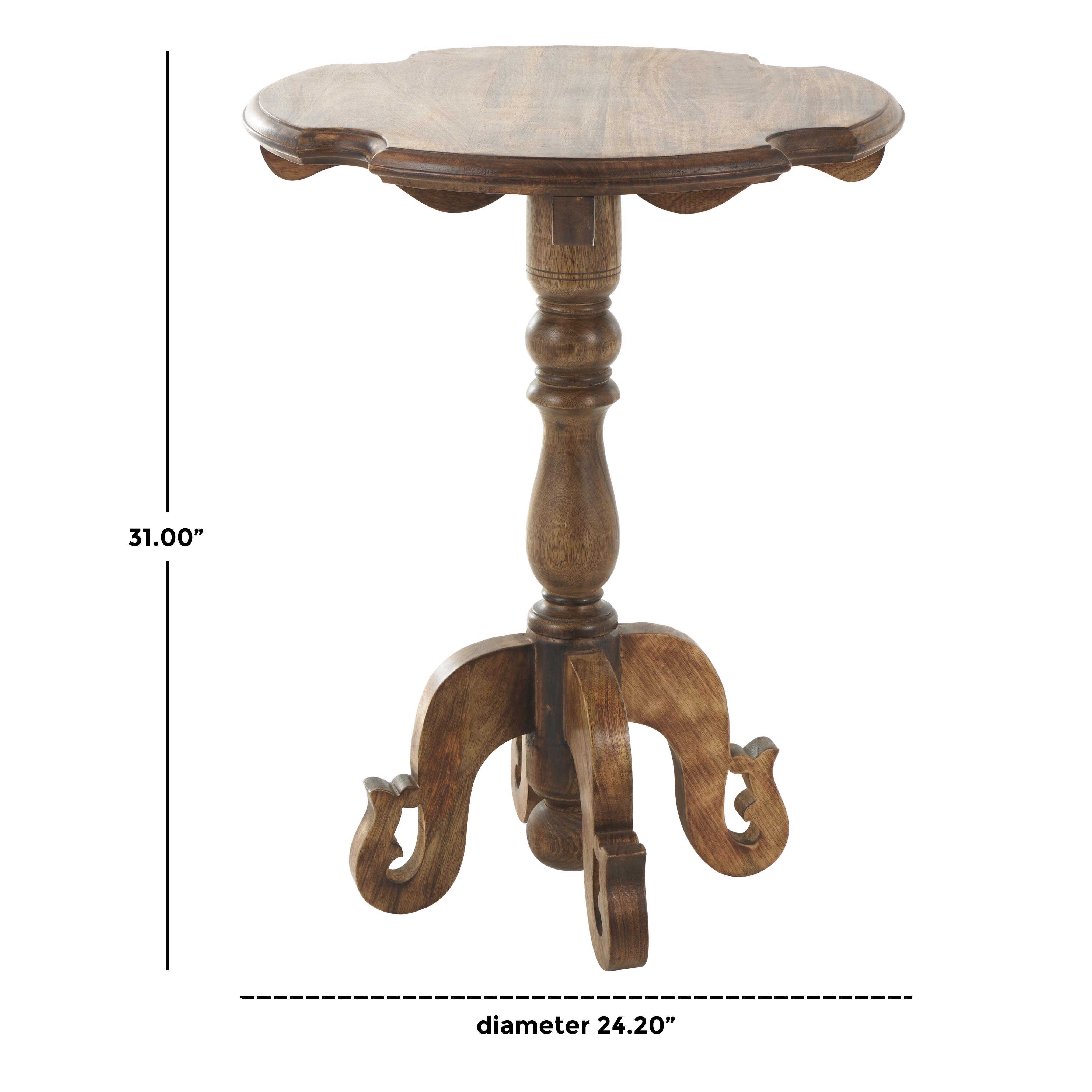 Bayberry Lane Solid Accent Table, , large