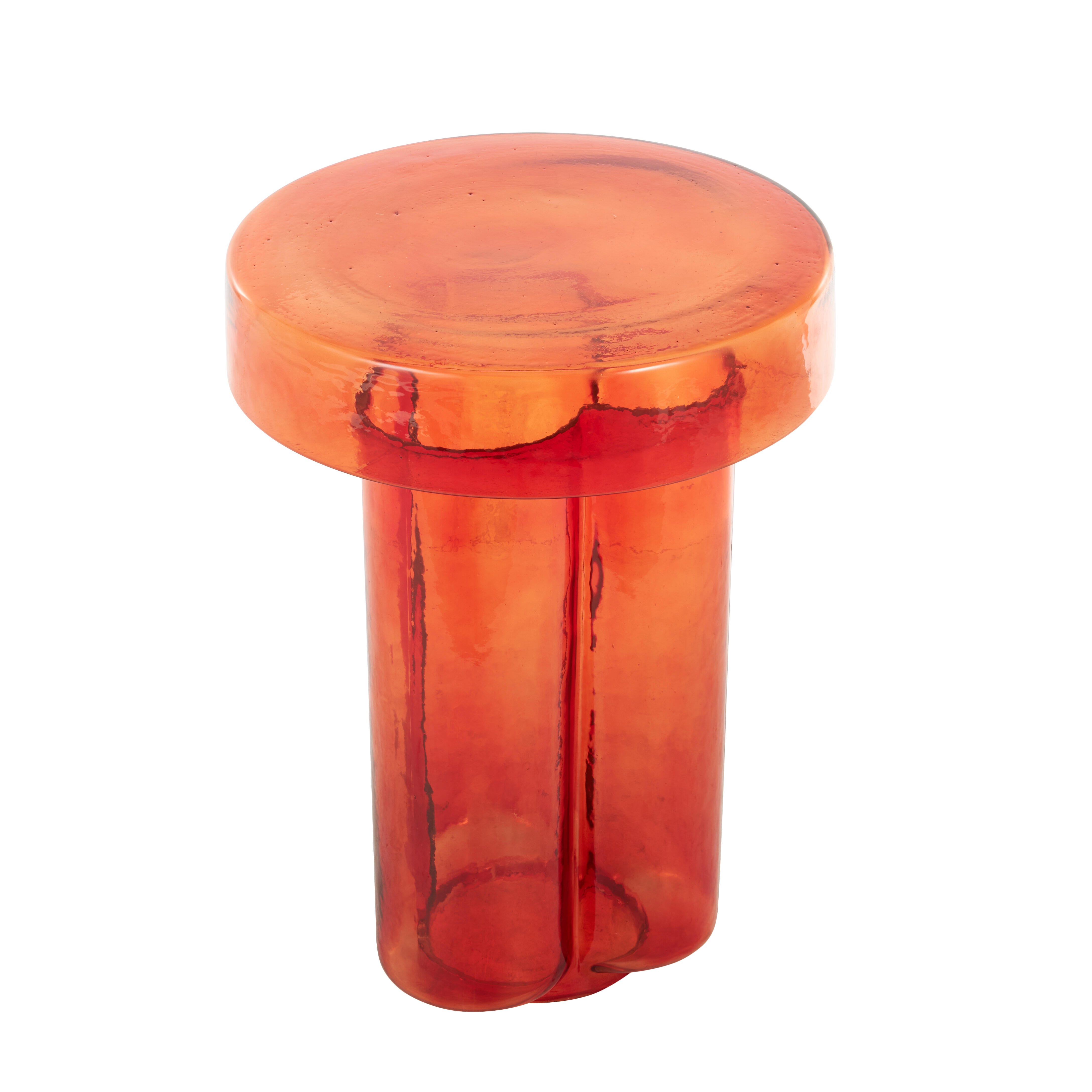 Bayberry Lane Accent Table, Red, large