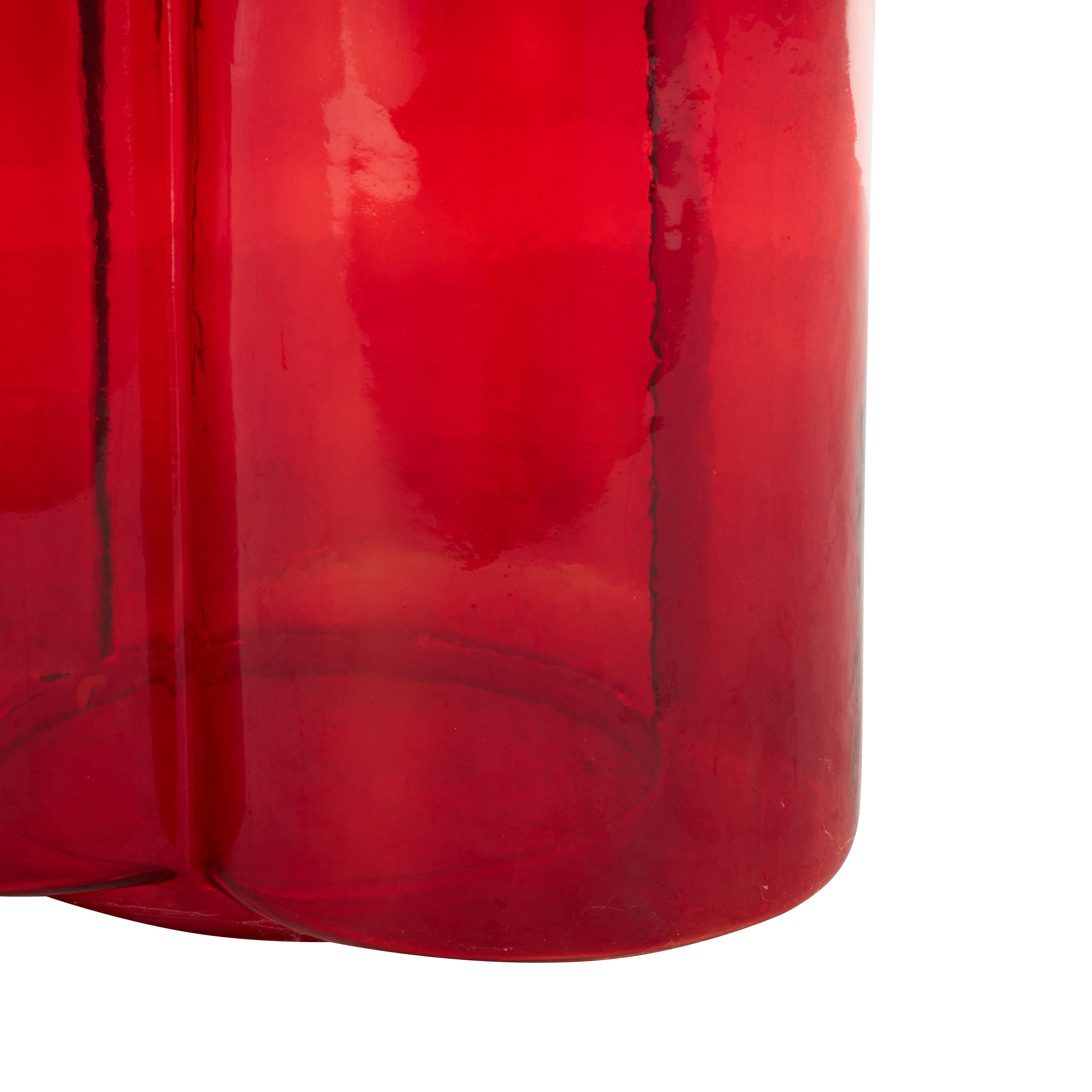 Bayberry Lane Accent Side Table, Red, large