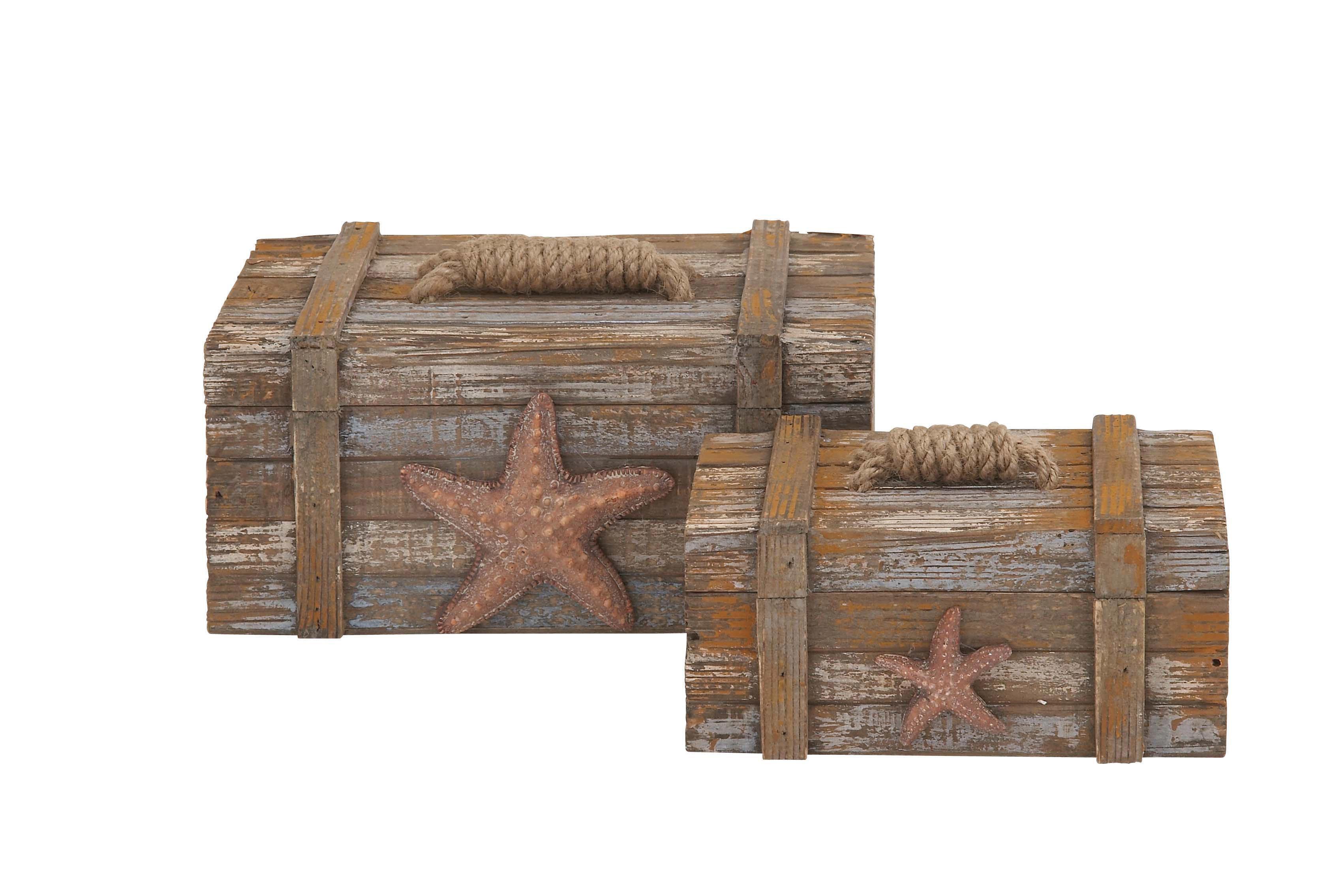 Bayberry Lane Distressed Decorative Box, , large