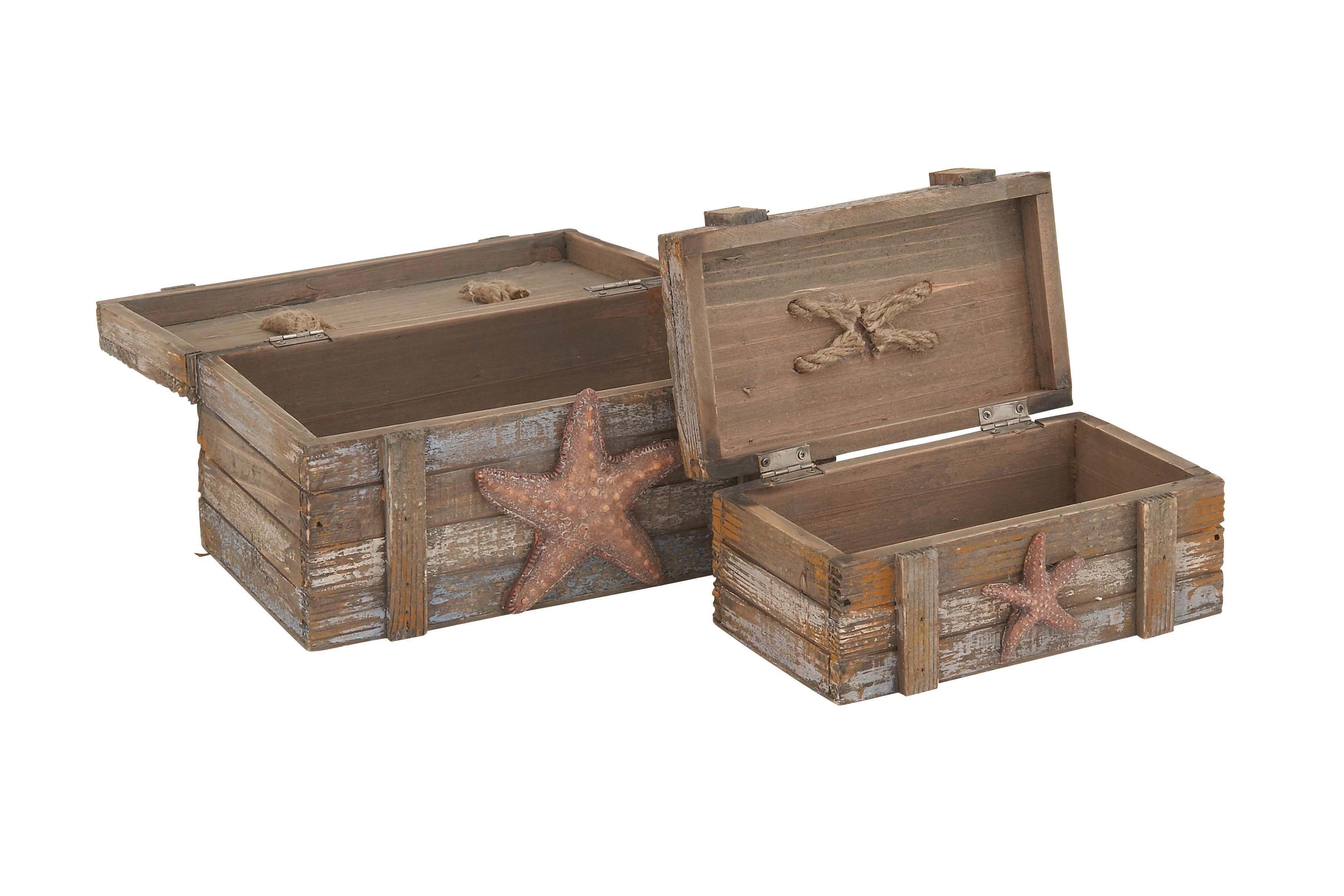 Bayberry Lane Distressed Decorative Box, , large