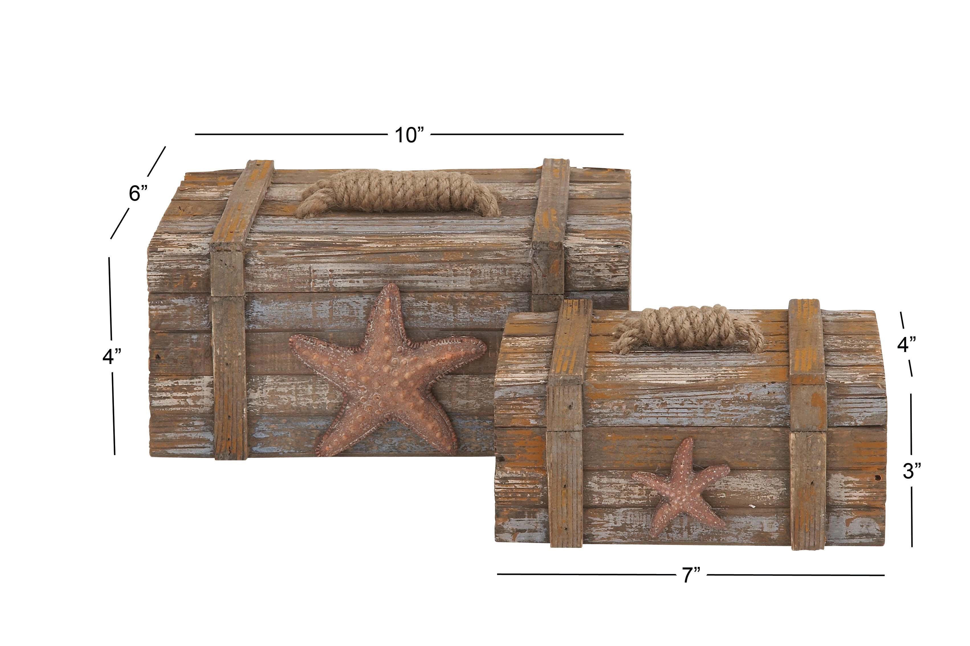 Bayberry Lane Distressed Decorative Box, , large