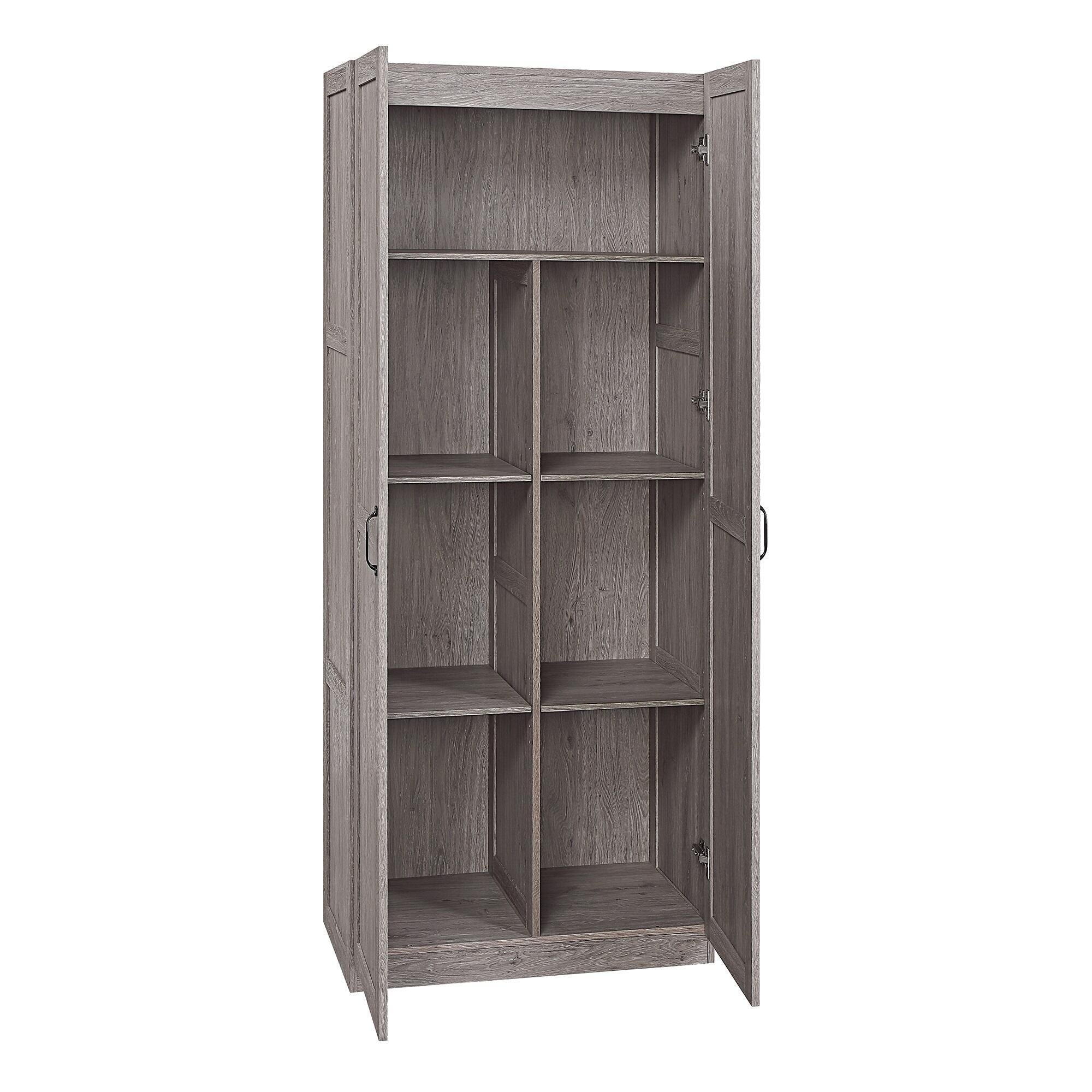 Manhattan Comfort Cornelia Storage Closet 30" Width, Gray, large