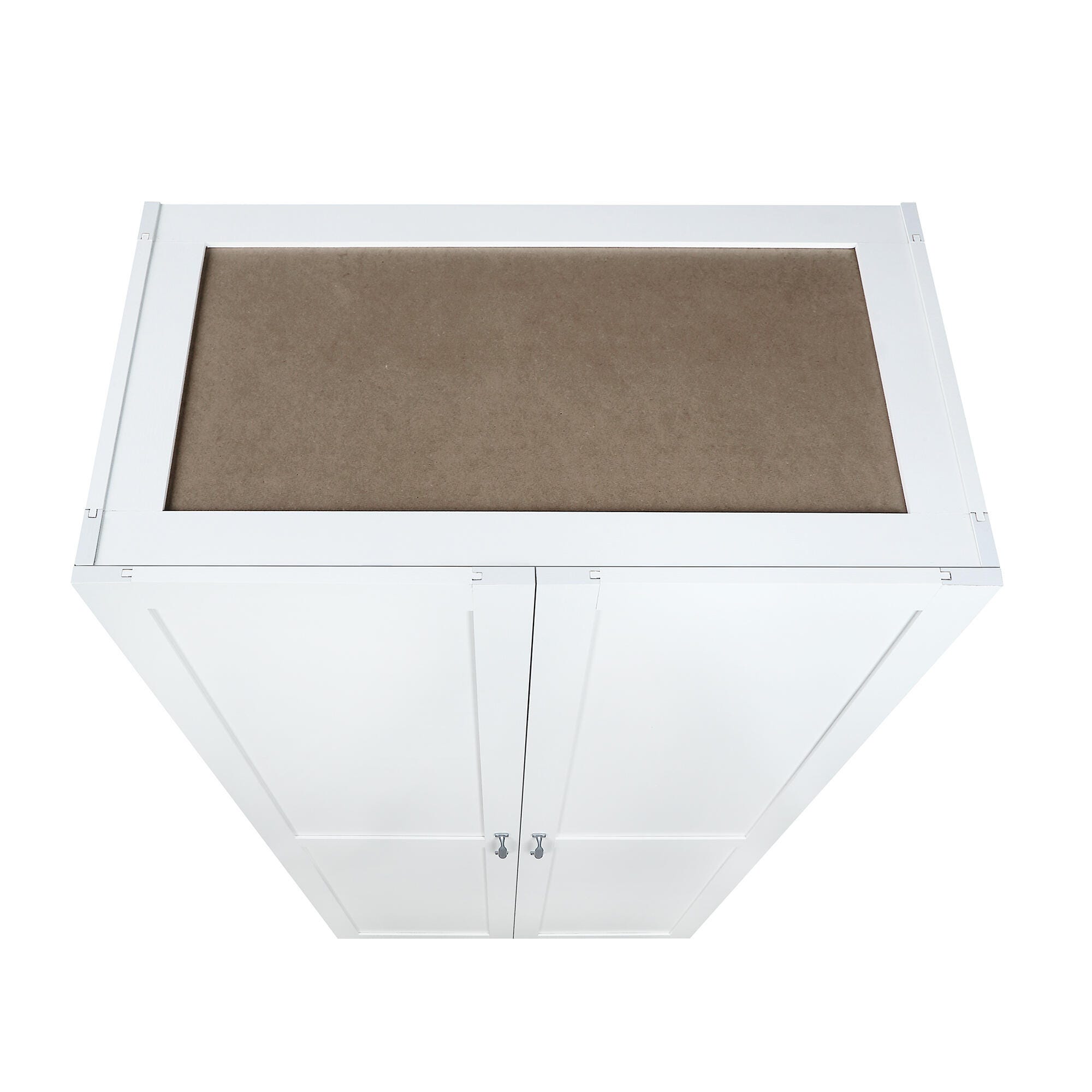 Manhattan Comfort Cornelia Storage Closet 30" Width, White, large