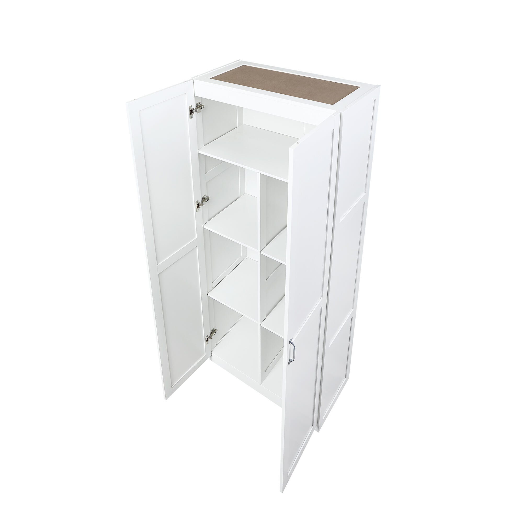 Manhattan Comfort Cornelia Storage Closet 30" Width, White, large