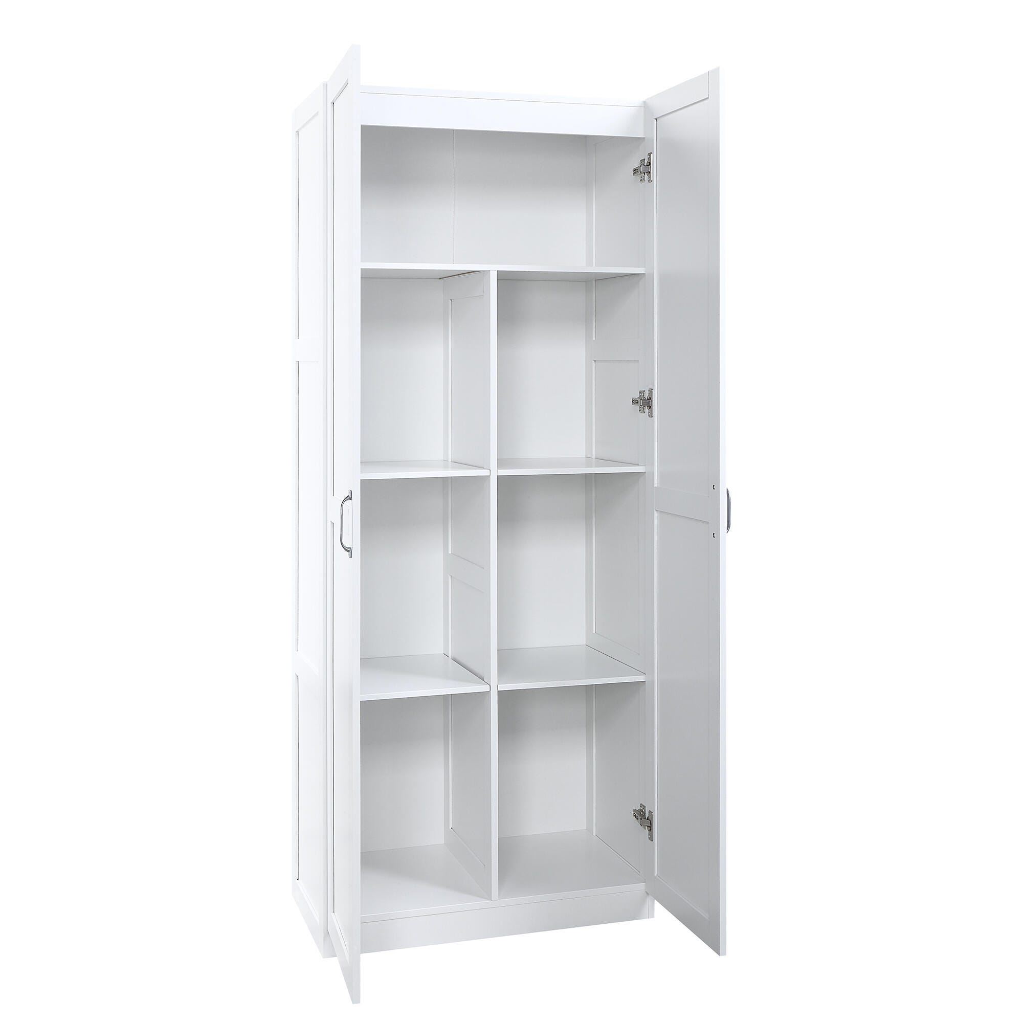 Manhattan Comfort Cornelia Storage Closet 30" Width, White, large