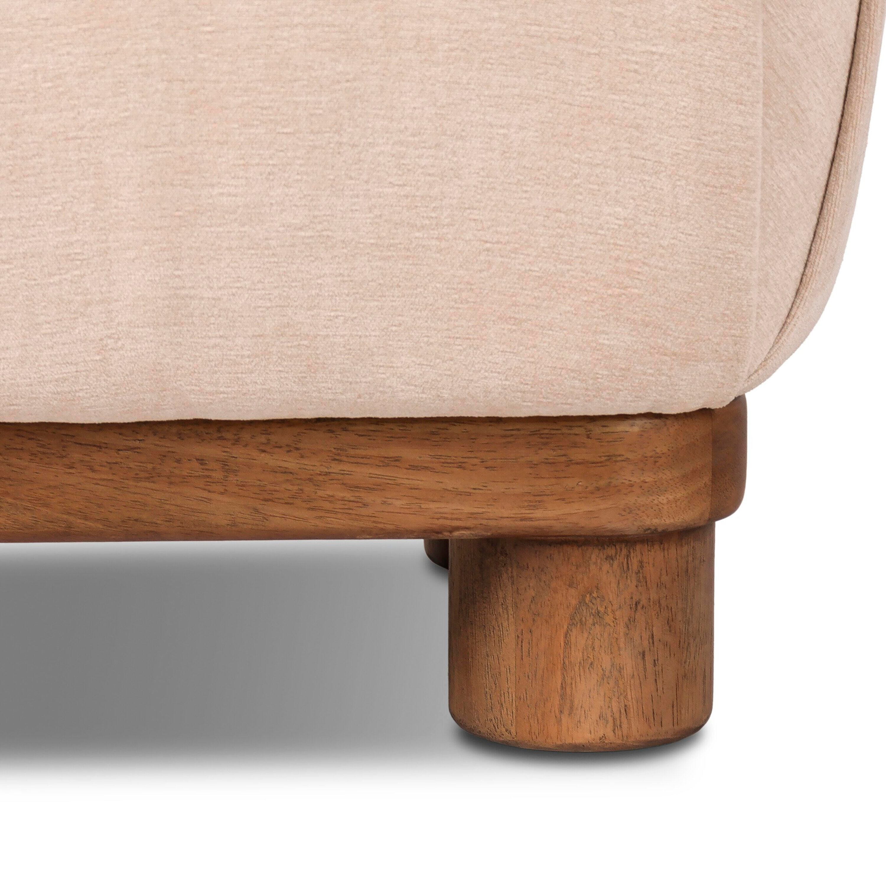 Ashley Luxe Connie Ottoman-Blamont Cream, , large