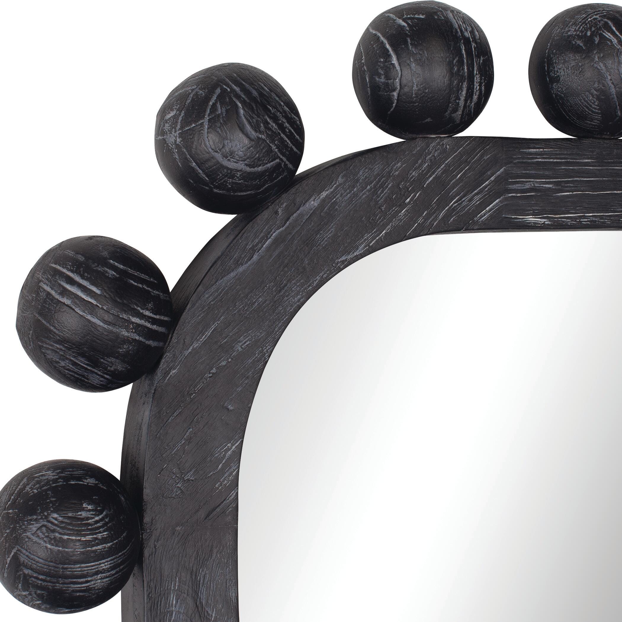 Ashley Luxe Brianza Mirror - 46 x 88 Ebony, , large