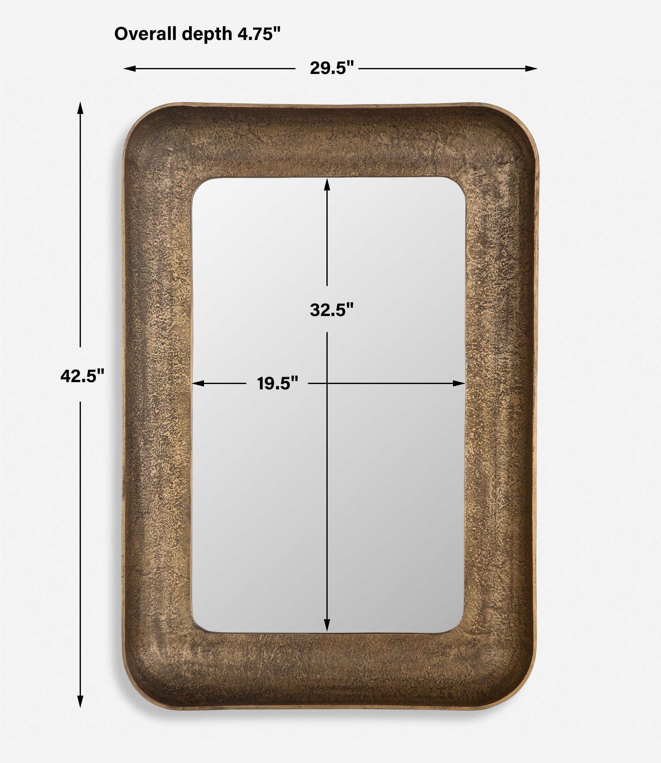 Ashley Luxe Alvaro Mirror, , large