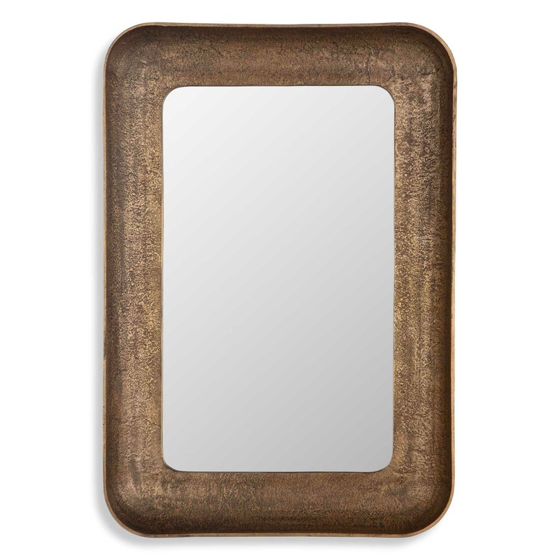 Ashley Luxe Cast Sloped Frame Wall Mirror