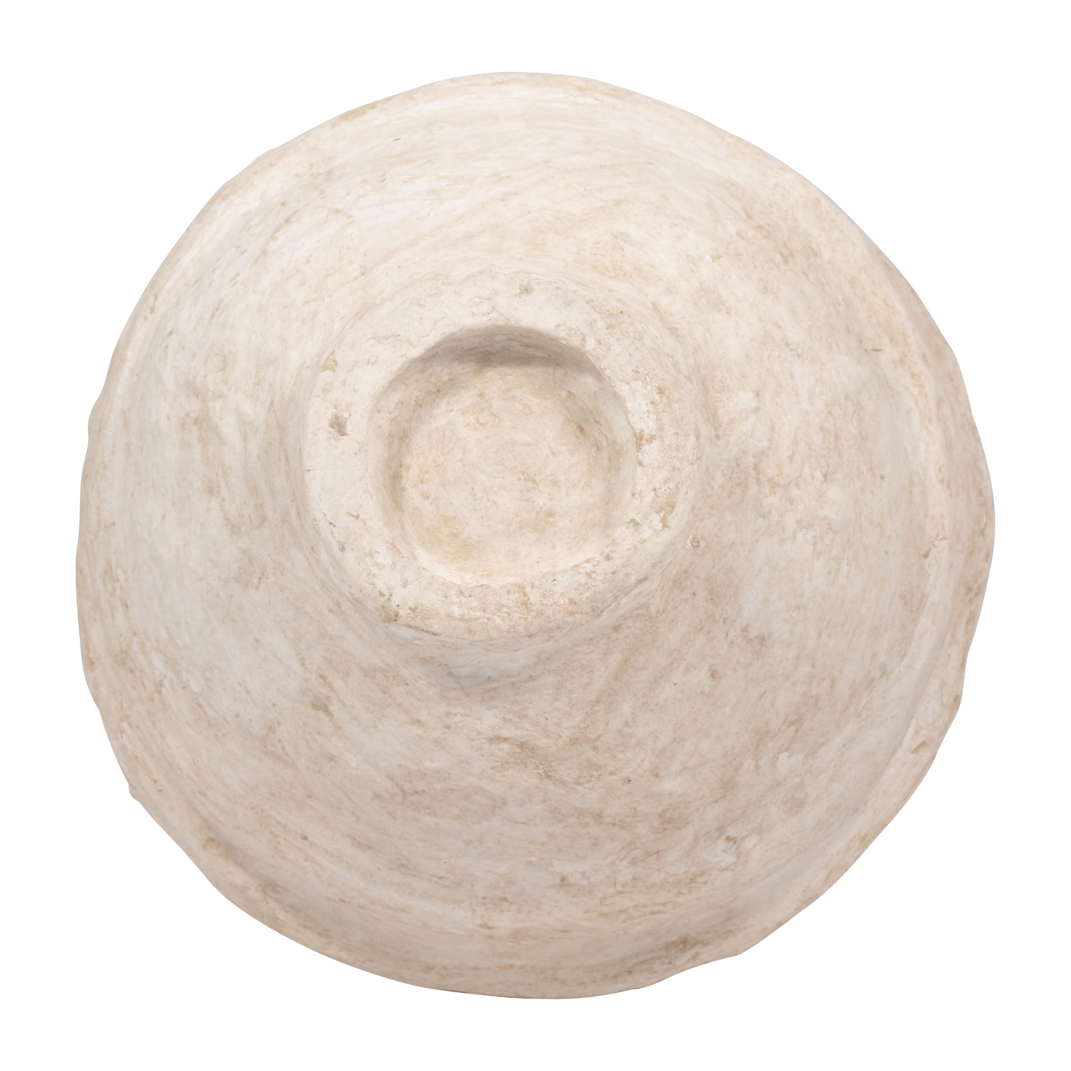 Ashley Luxe Paper Mache, 15” Vase With Handles, White, , large