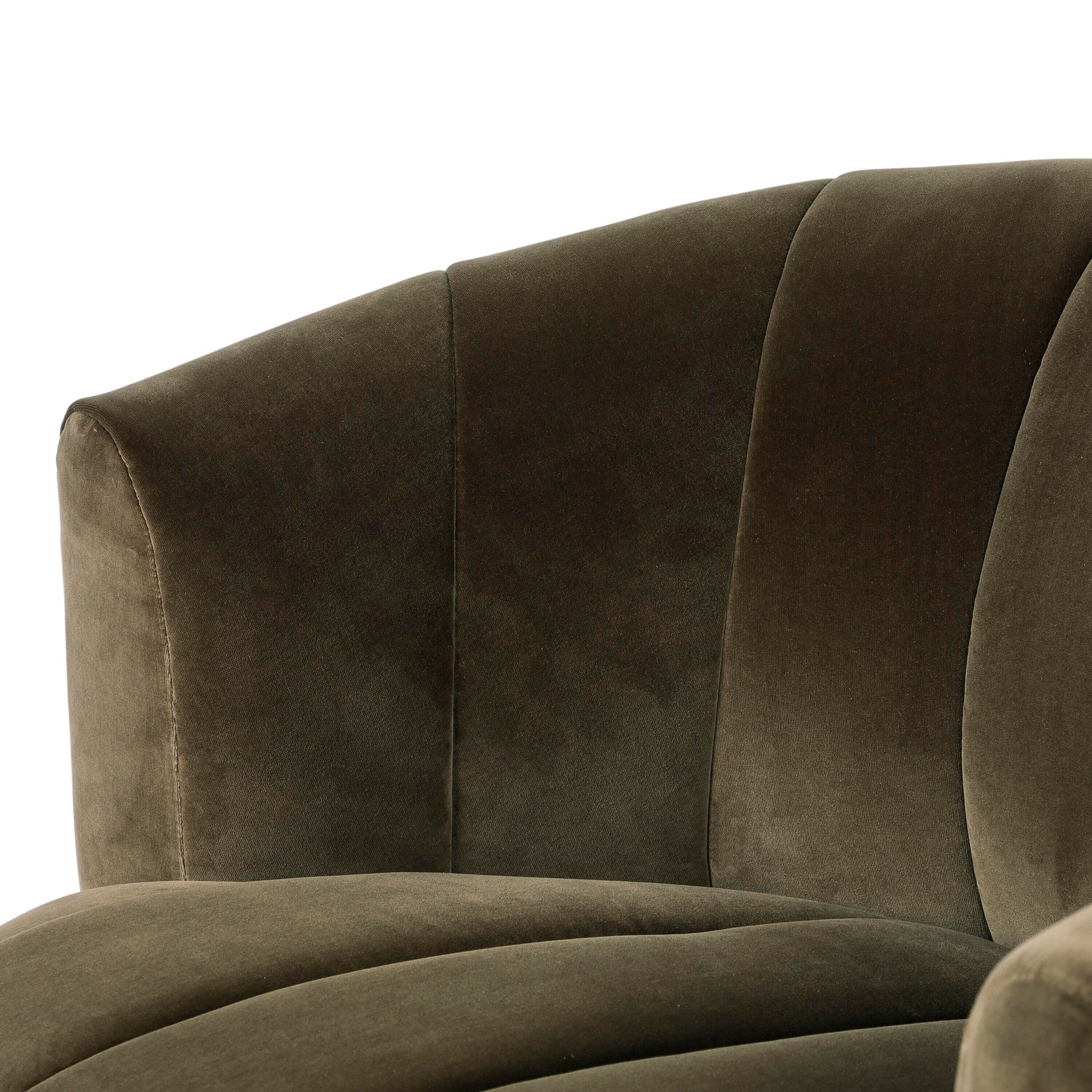 Ashley Luxe Ellie Chair-Surrey Olive, , large