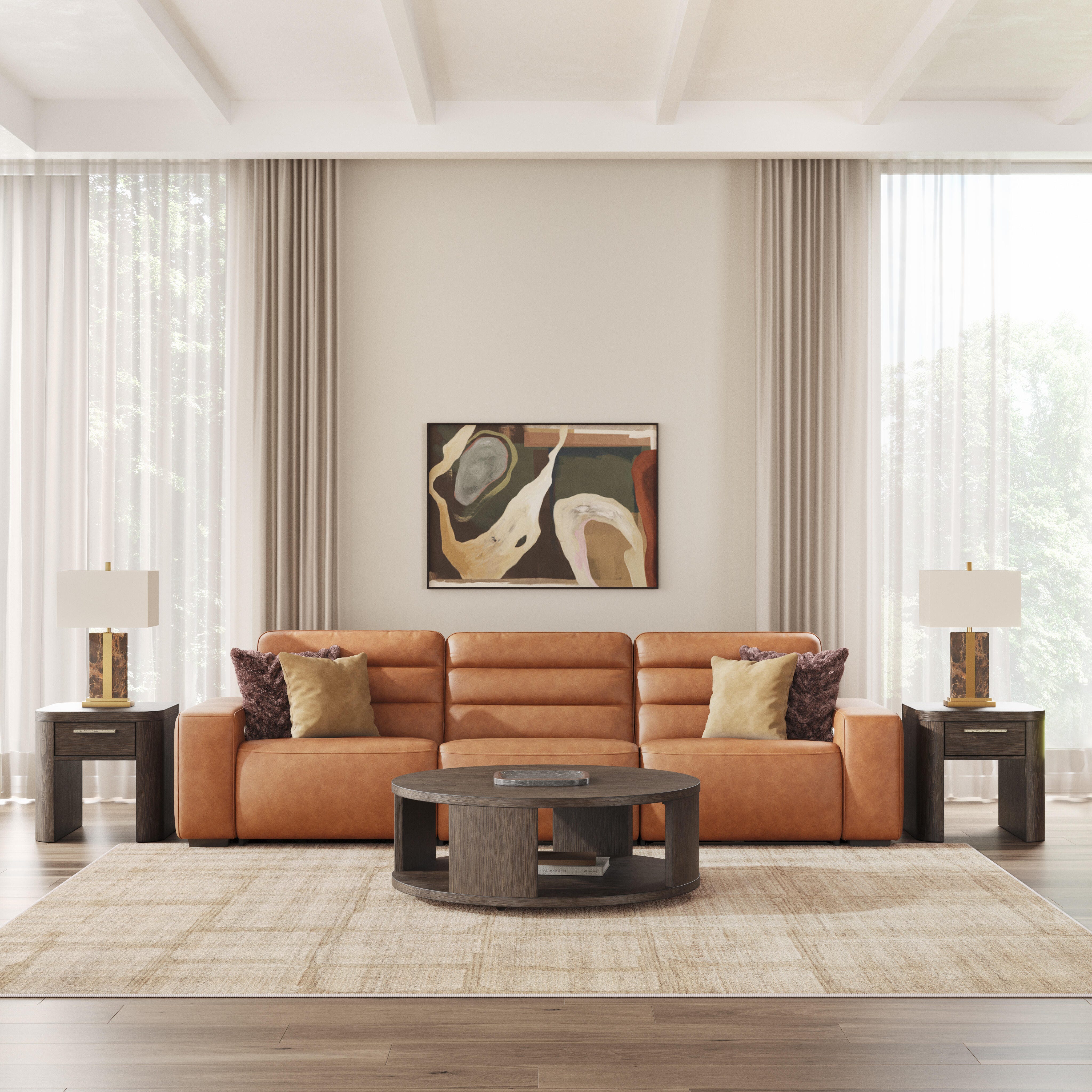 Ashley Luxe Brackish Harmony - 30 x 45, Multi, large