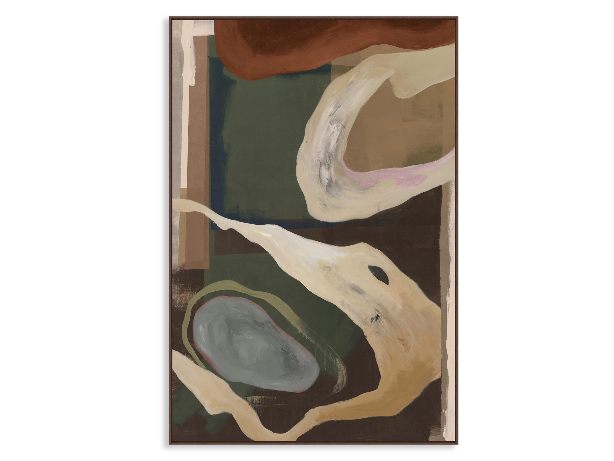 Ashley Luxe Brackish Harmony Canvas — Large