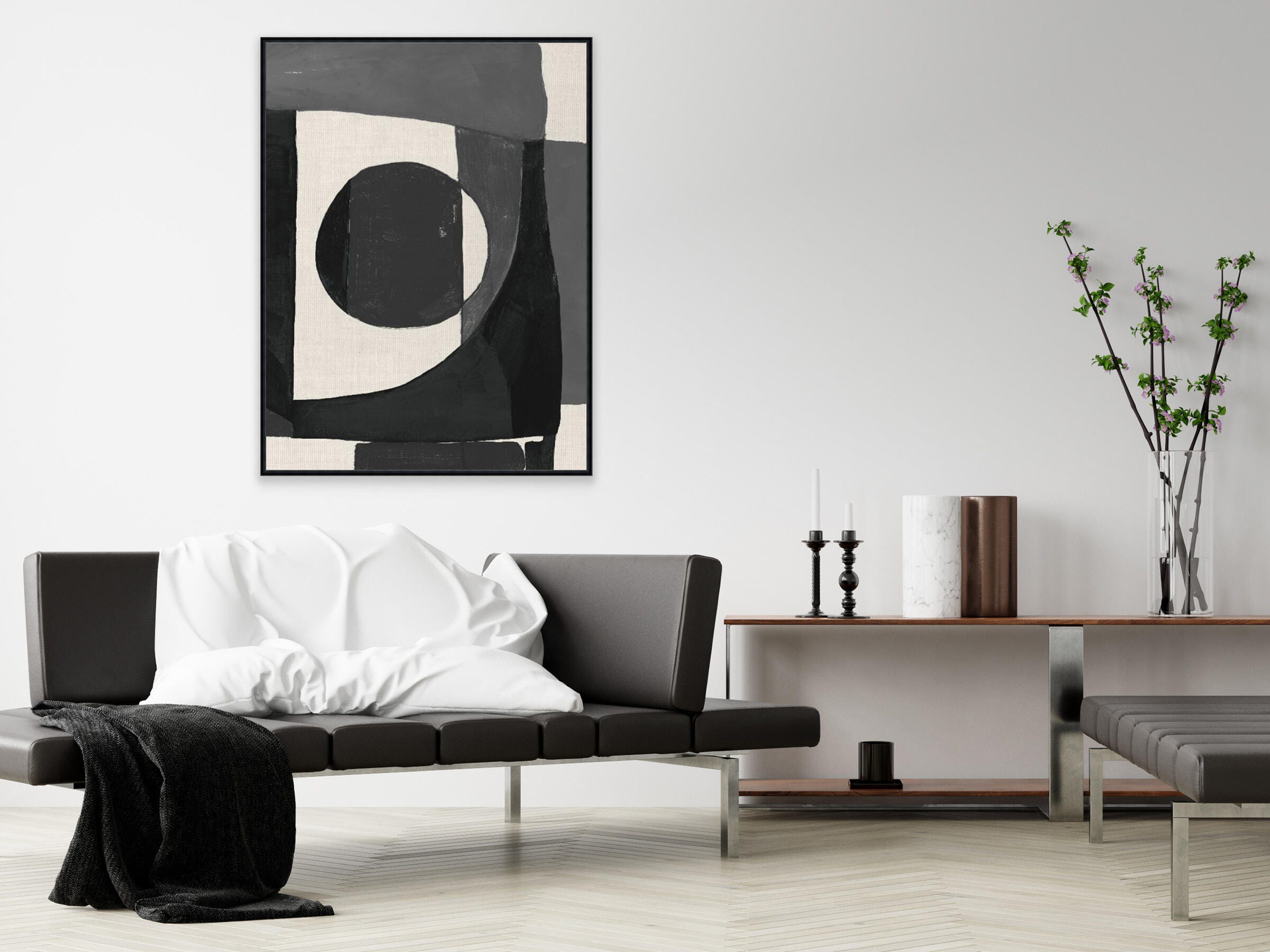 Ashley Luxe Fragments Of A Forgotten Moon Canvas — Large