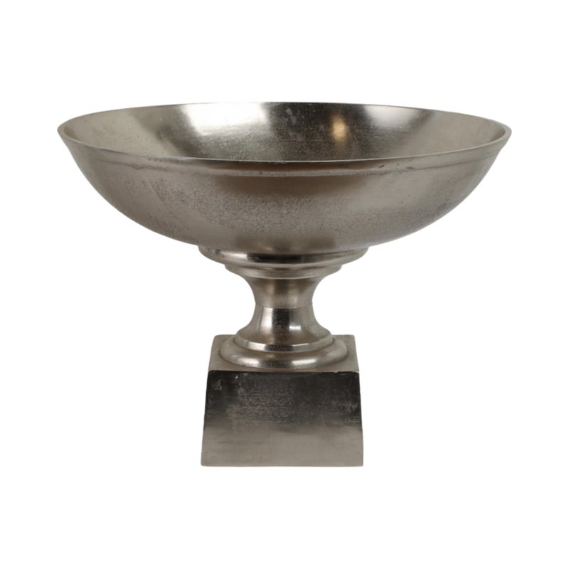 Ashley Luxe Pedestal Aluminum Bowl