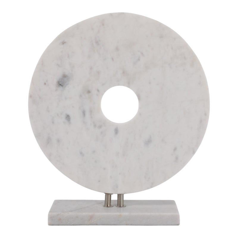 Ashley Luxe Marble Disc Sculpture
