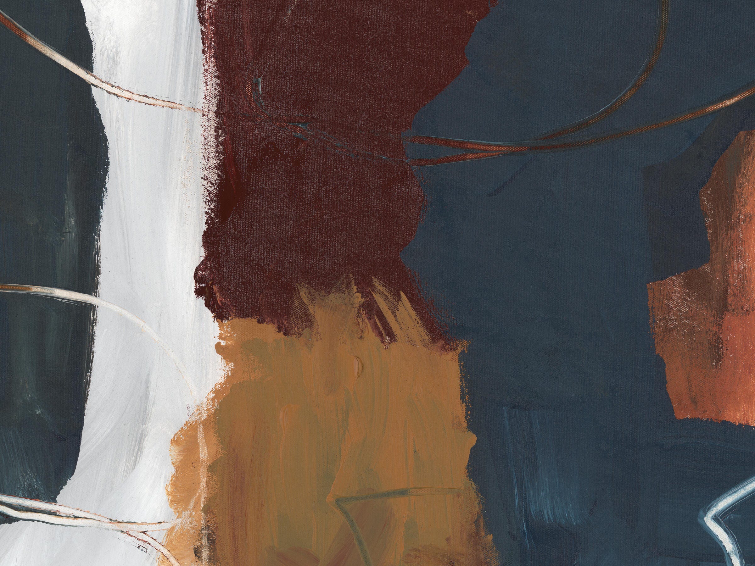 Ashley Luxe Wave Of Thoughts I - 40 x 50, , large