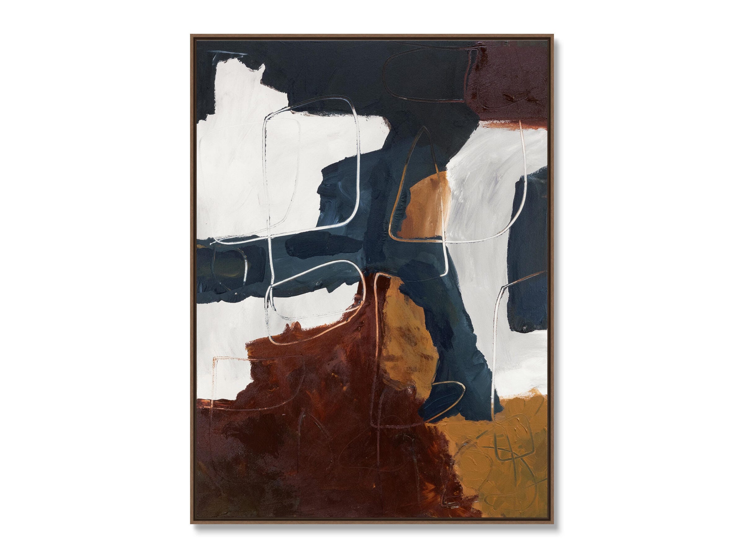 Ashley Luxe Wave Of Thoughts II - 30 x 40